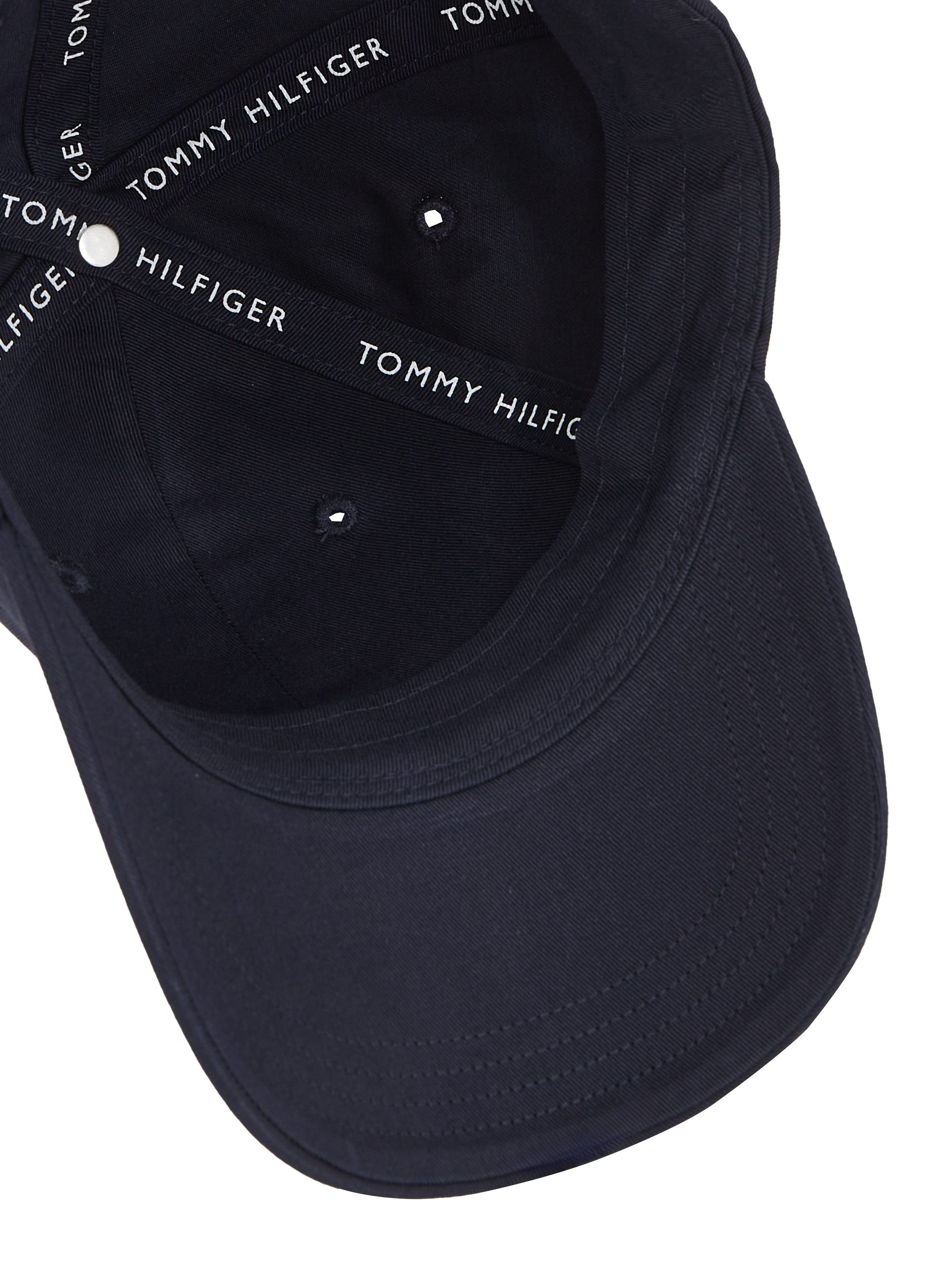 Tommy Hilfiger Baseball pet SMALL FLAG CAP Klem sluiting logo borduurwerk voor kinderen