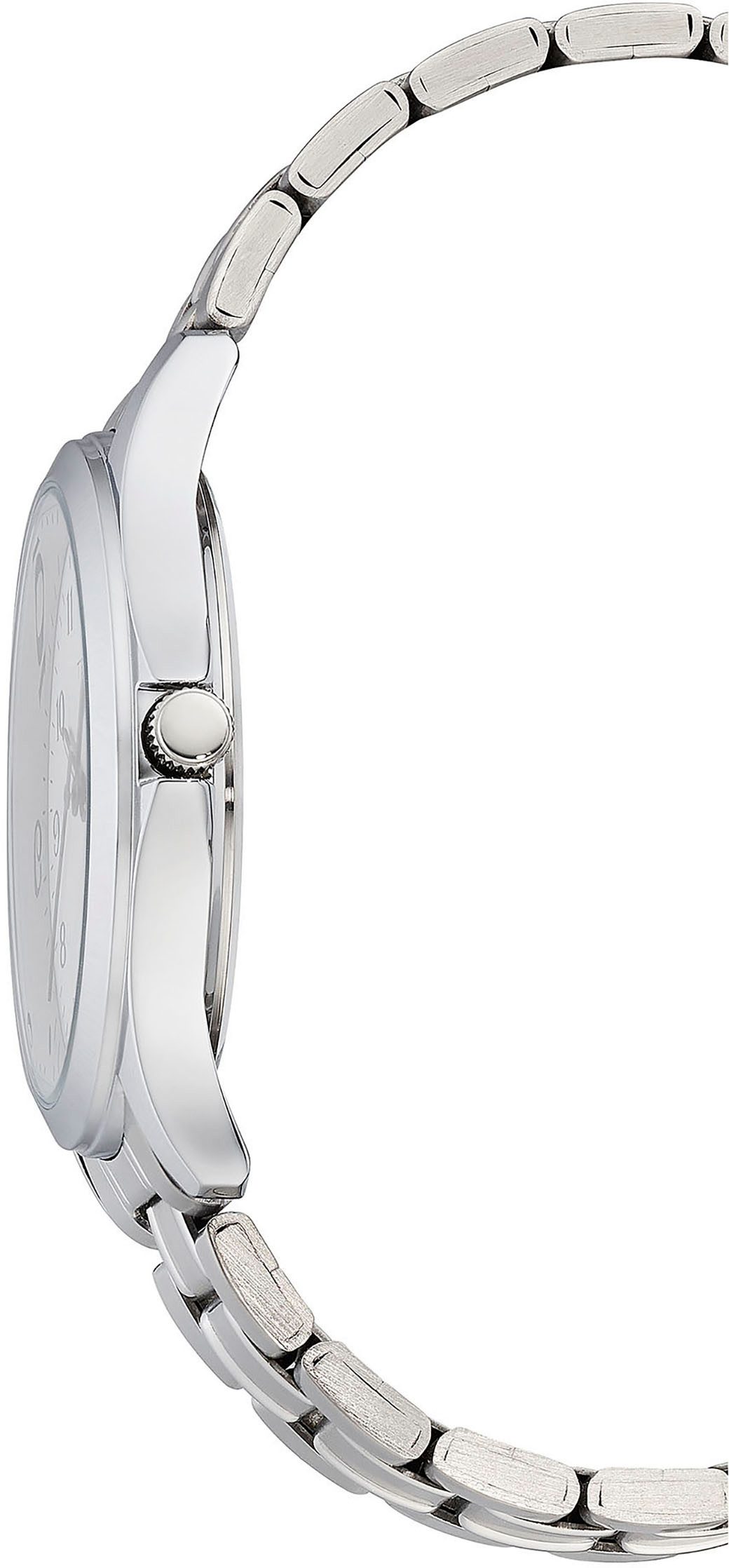 Tempic Kwartshorloge Horloge, herenhorloge, analoog, stalen band