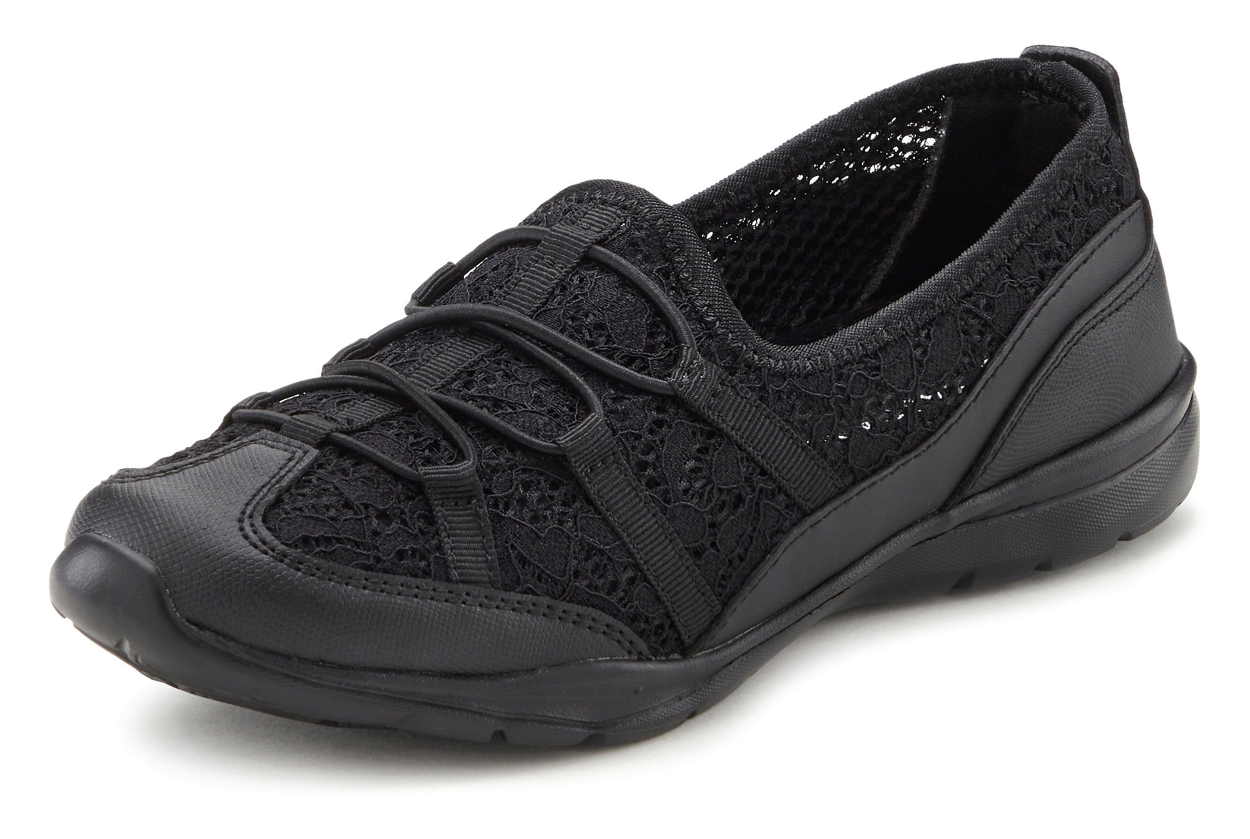 Lascana Sneakers Vrijetijdsschoen, lage schoen, lichte slipper, slip-on sneaker VEGAN