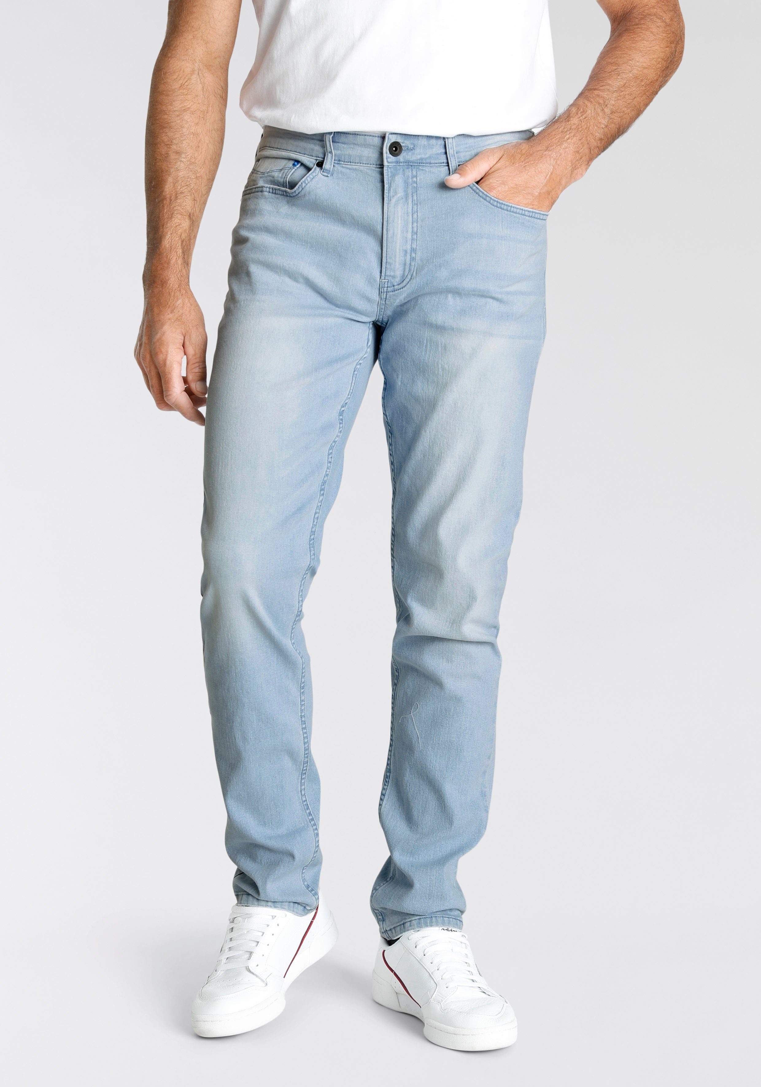 H.I.S Slim fit jeans FLUSH Ecologische, waterbesparende productie door ozon wash