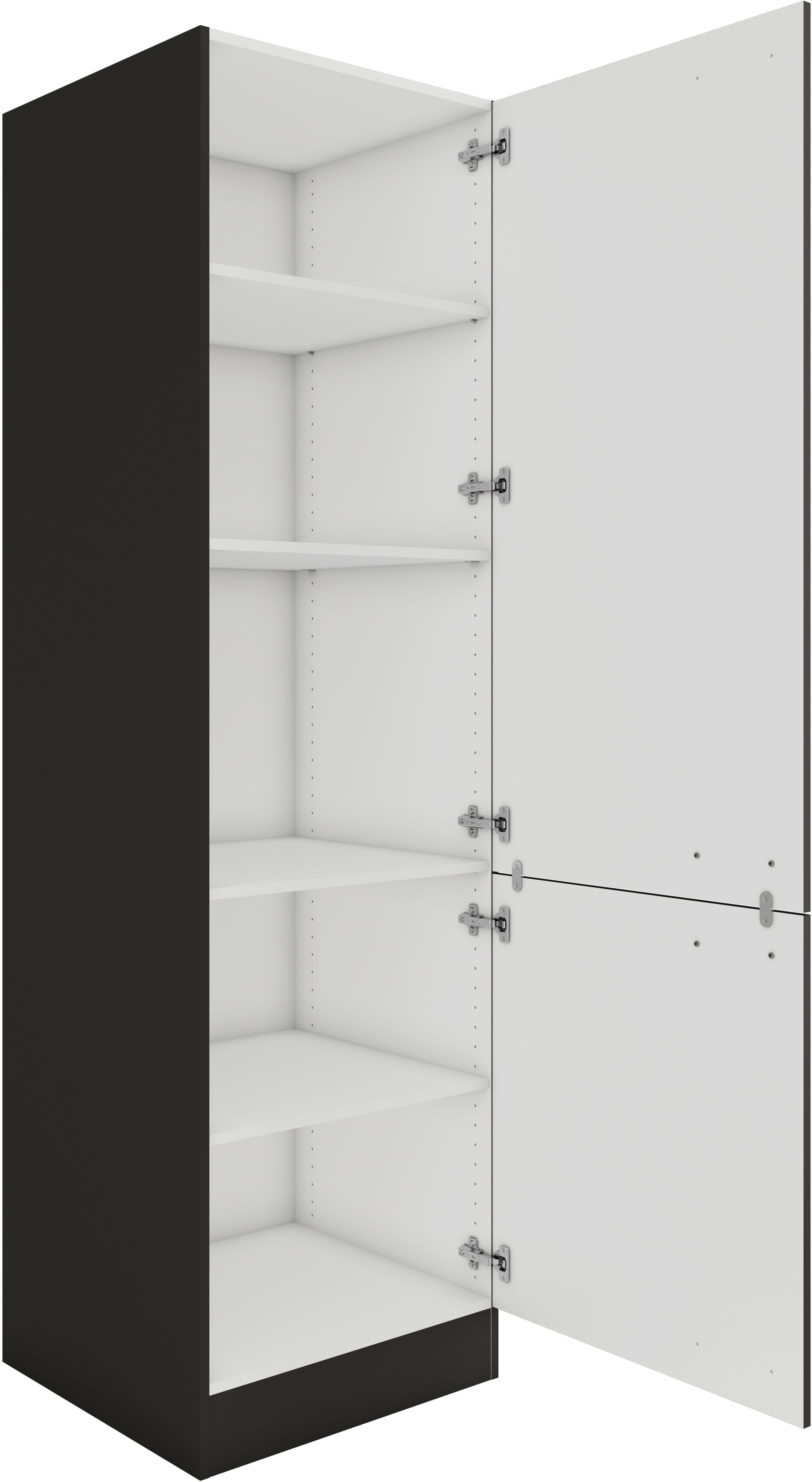 OPTIFIT Hoge kast Palma Breedte 60 cm, hoogte 206,8 cm, 5 vakken