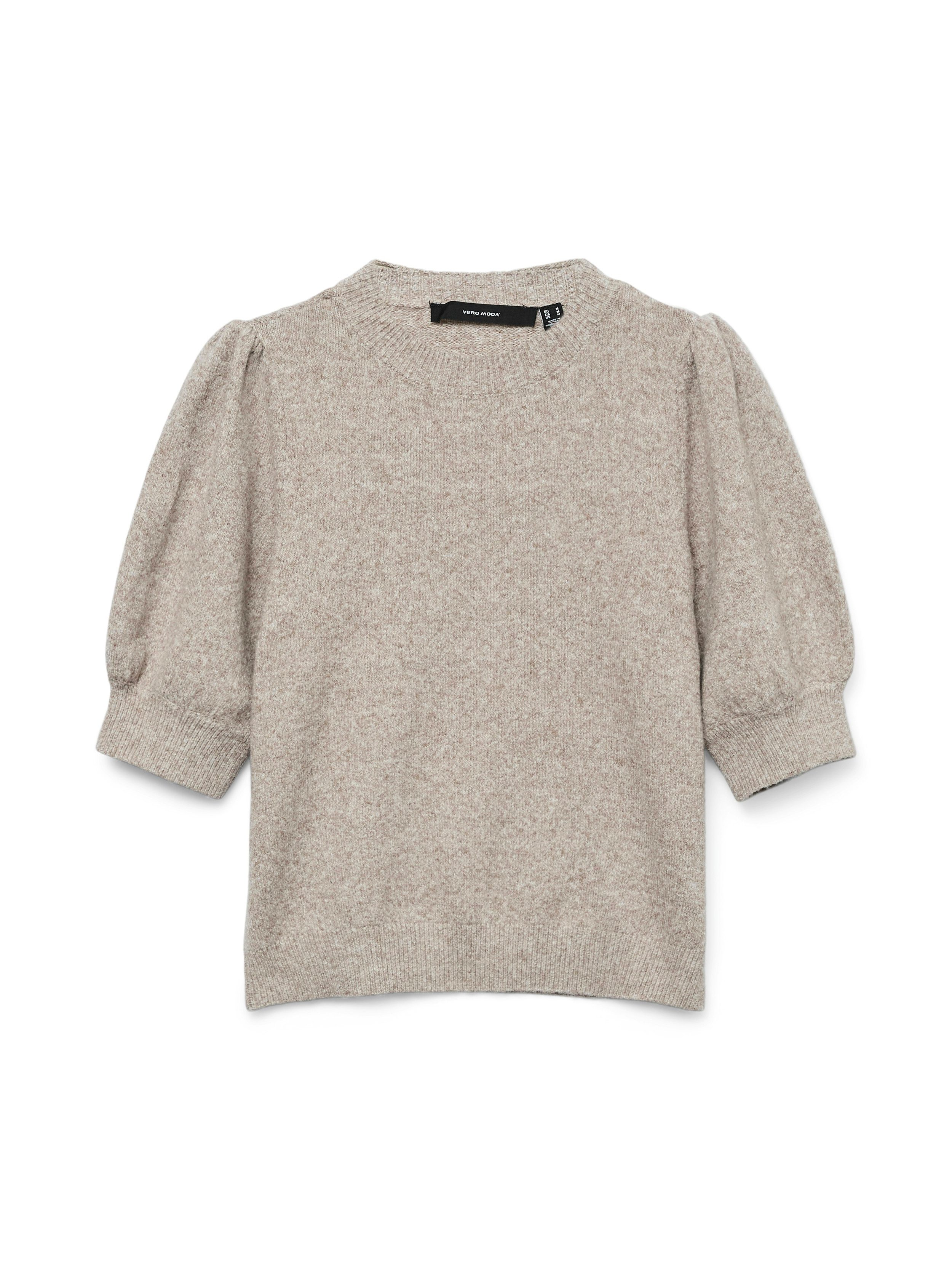 Vero Moda Trui met korte mouwen VMDOFFY 2/4 O-NECK PULLOVER GA NOOS