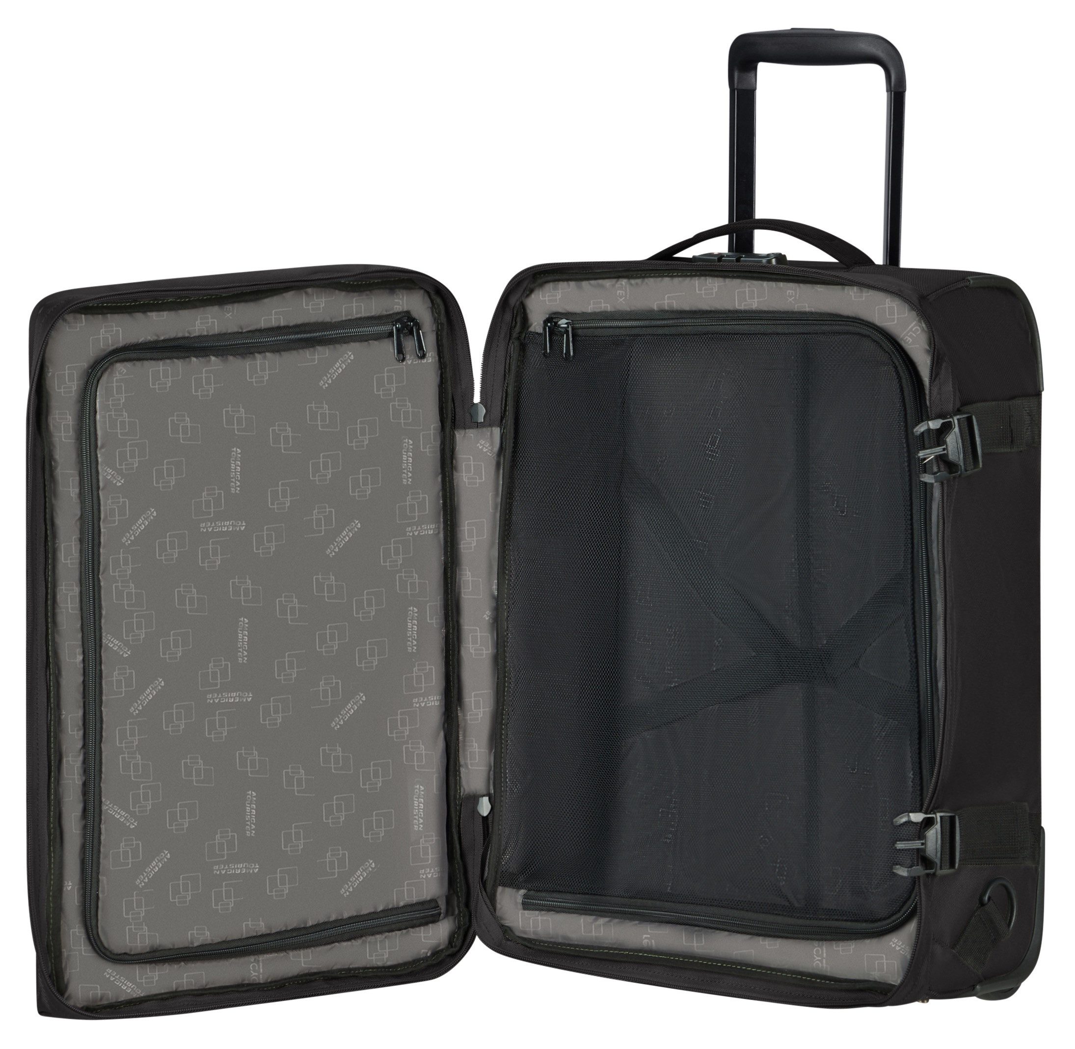 American Tourister® Reistas URBAN TRACK 55 Handbagage tas reistas wielen laptopvak rugzak draagriemen