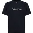 calvin klein performance t-shirt zwart