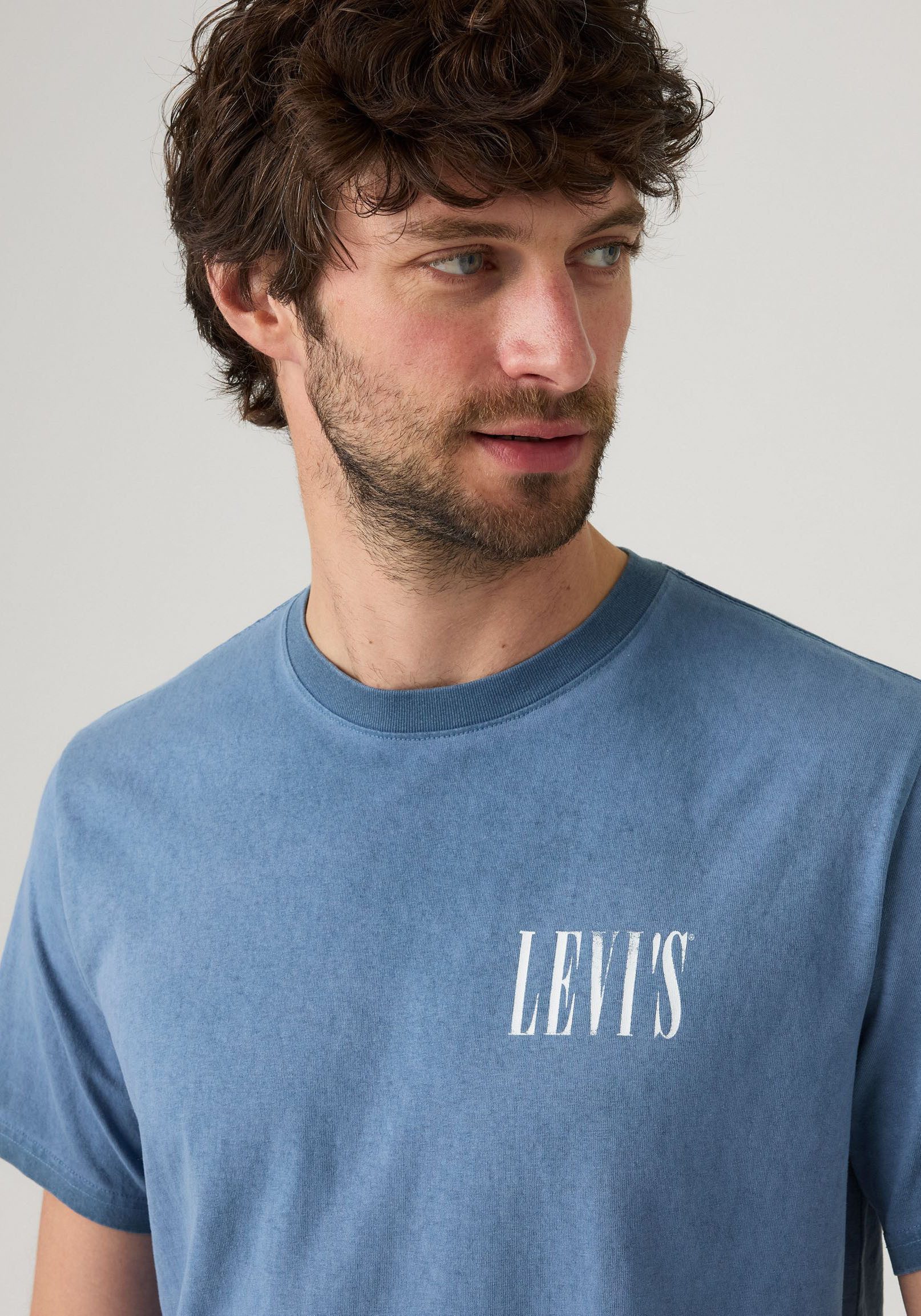 Levi's® T-shirt RELAXED FIT TEE met een logo-opschrift