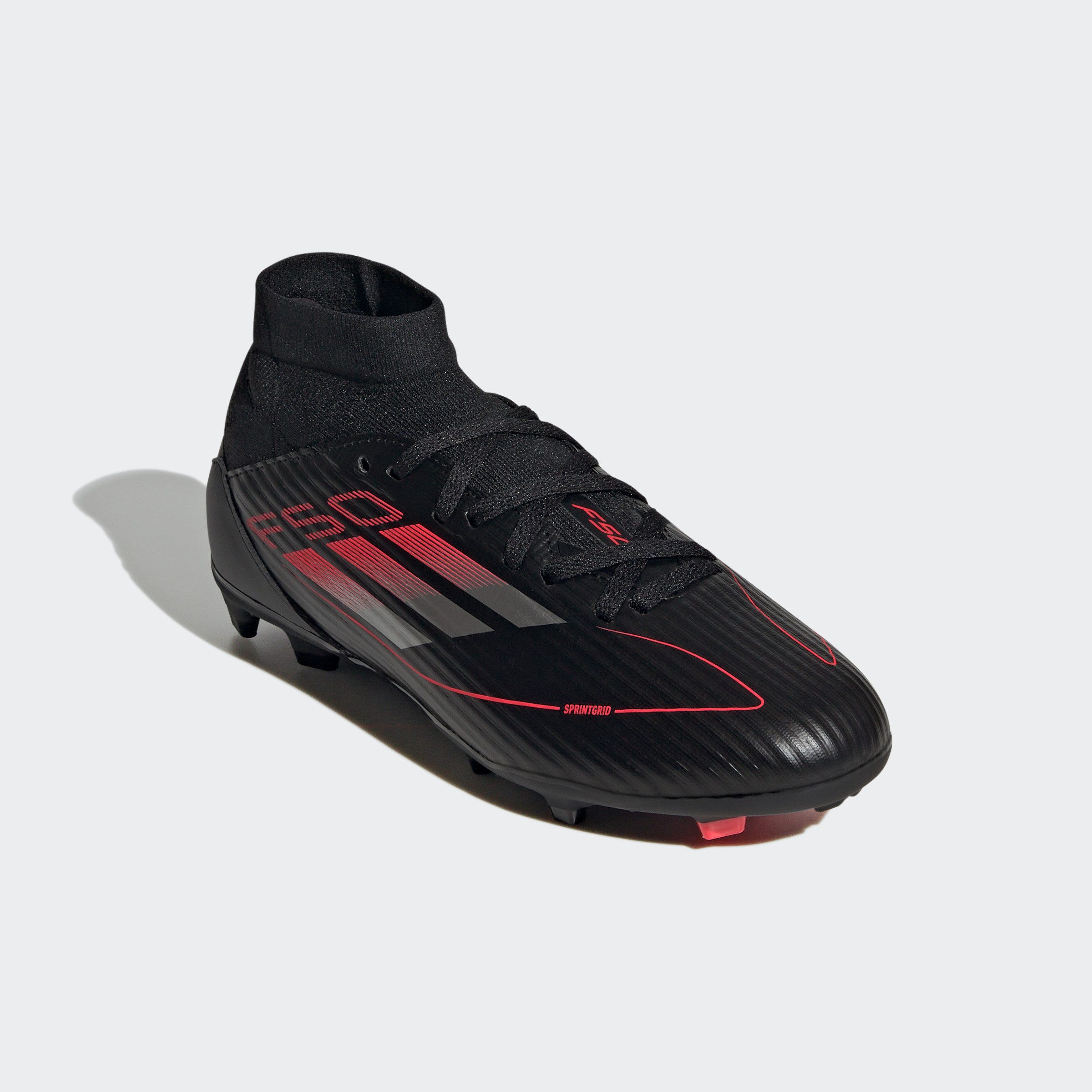 adidas Performance Voetbalschoenen F50 LEAGUE MID FG/MG KIDS kunstgrasschoenen maat 33 zwart