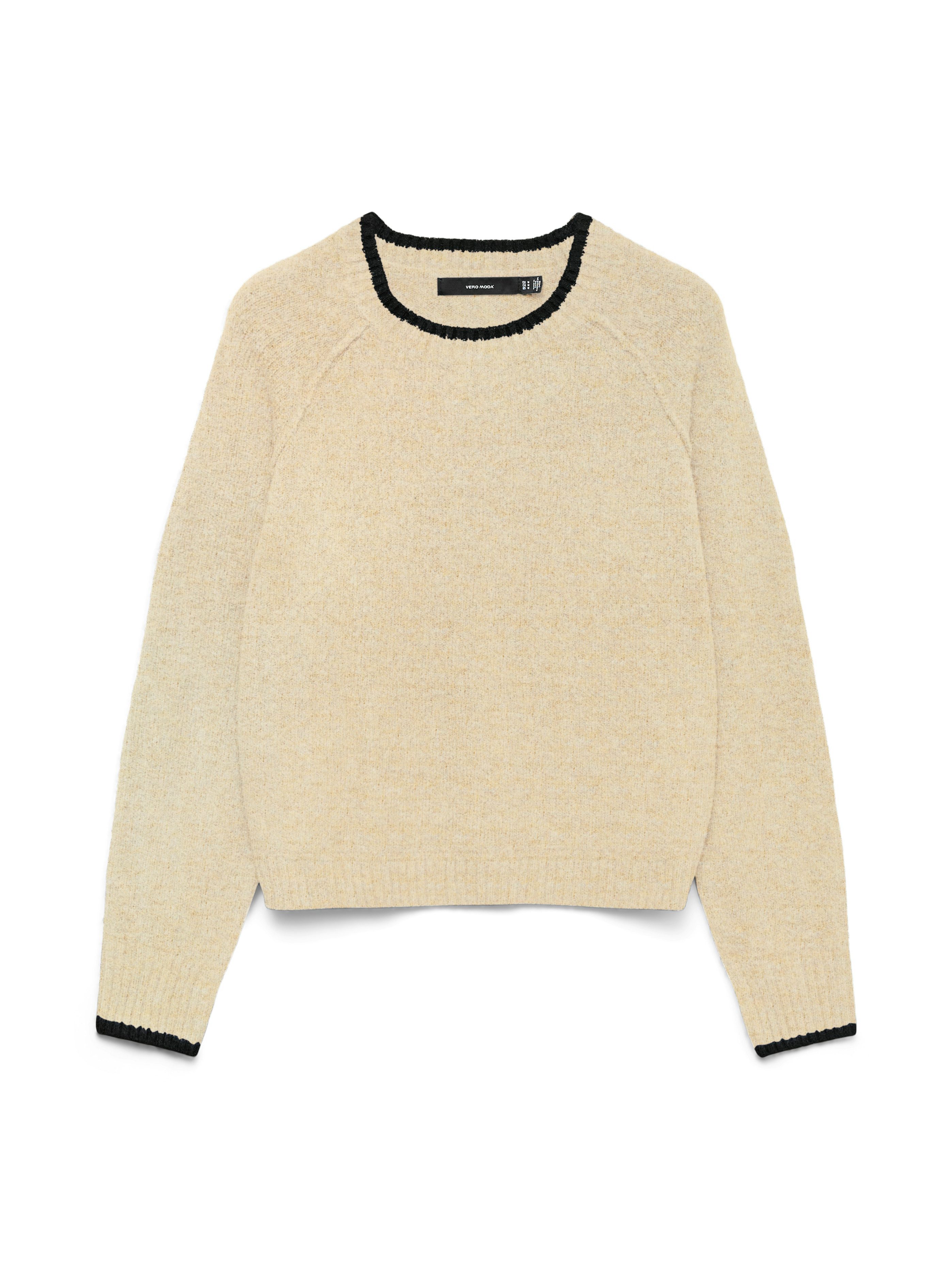 Vero Moda Gebreide trui VMAQUARIUS LS O-NECK RAGLAN PULLOVER BF