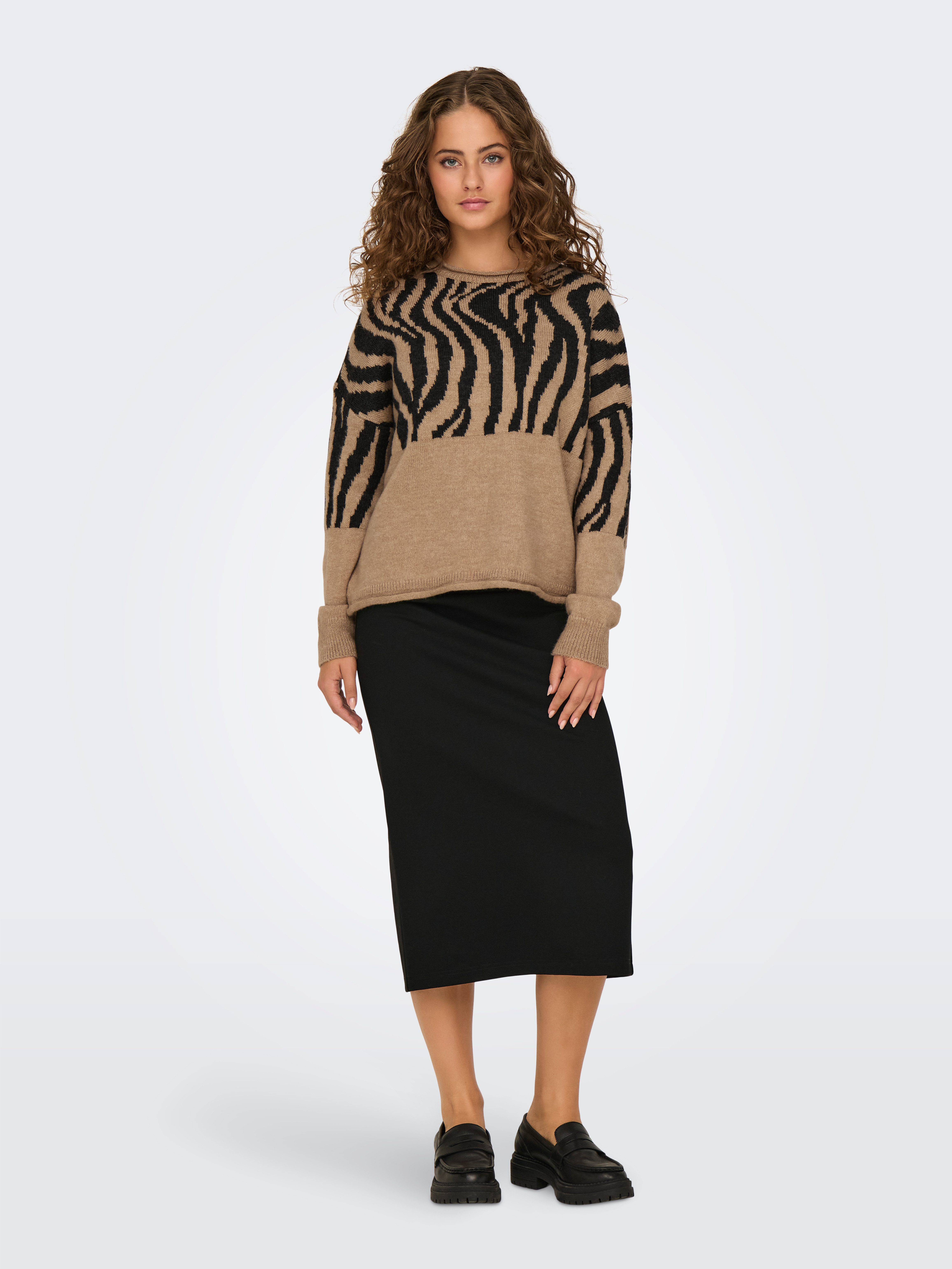 Only Kokerrok ONLTIA HW LONG SLIT PENCIL SKIRT CC PNT