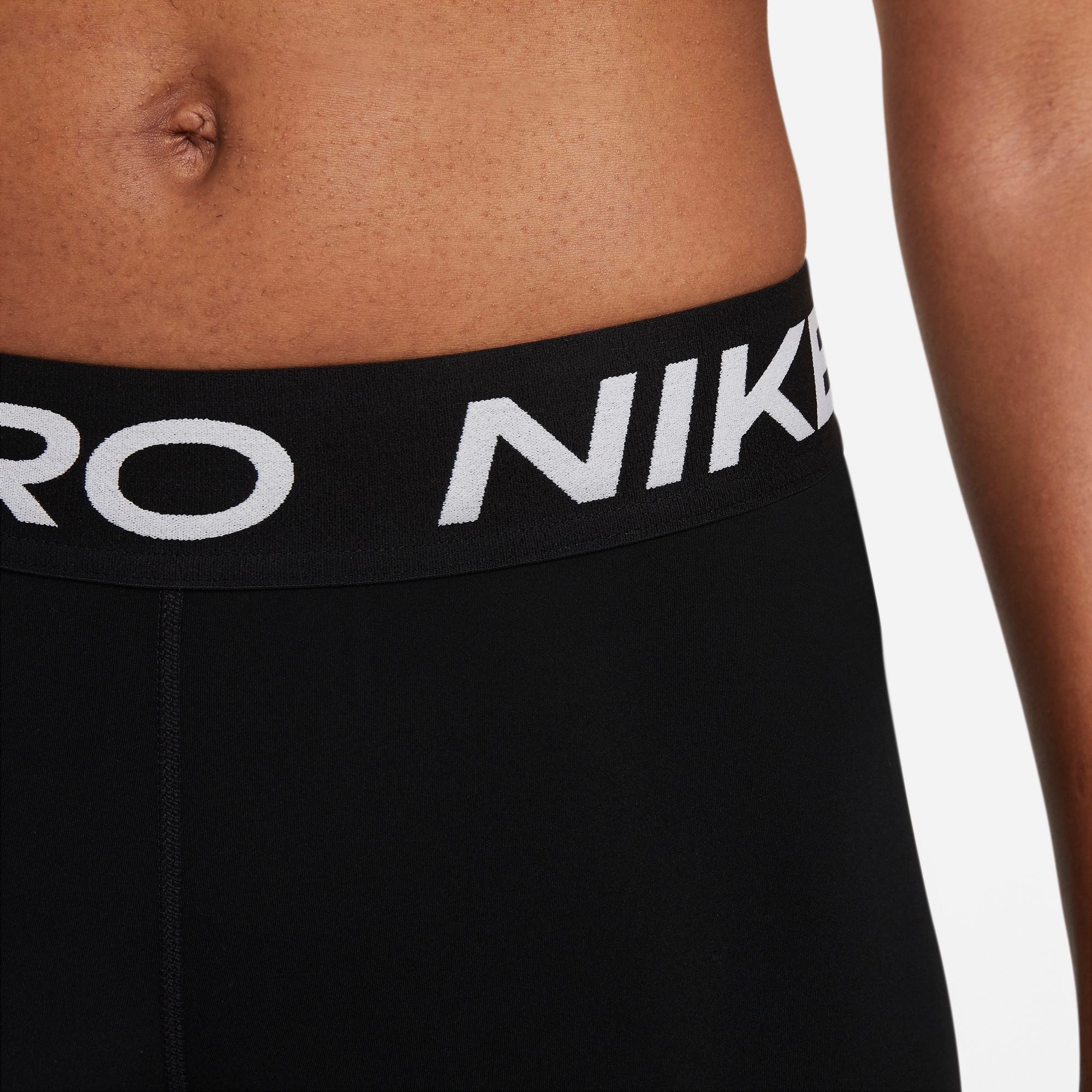Nike Trainingstights PRO WOMEN'S MID-RISE MESH-PANELED LEGGINGS