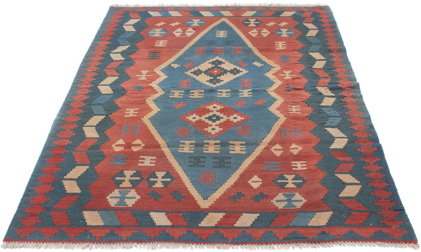 Uitstroom Uitvoerder Onverbiddelijk morgenland Wollen kleed Kelim Fars Nomadisch 186 x 125 cm Omkeerbaar tapijt  makkelijk gevonden | OTTO