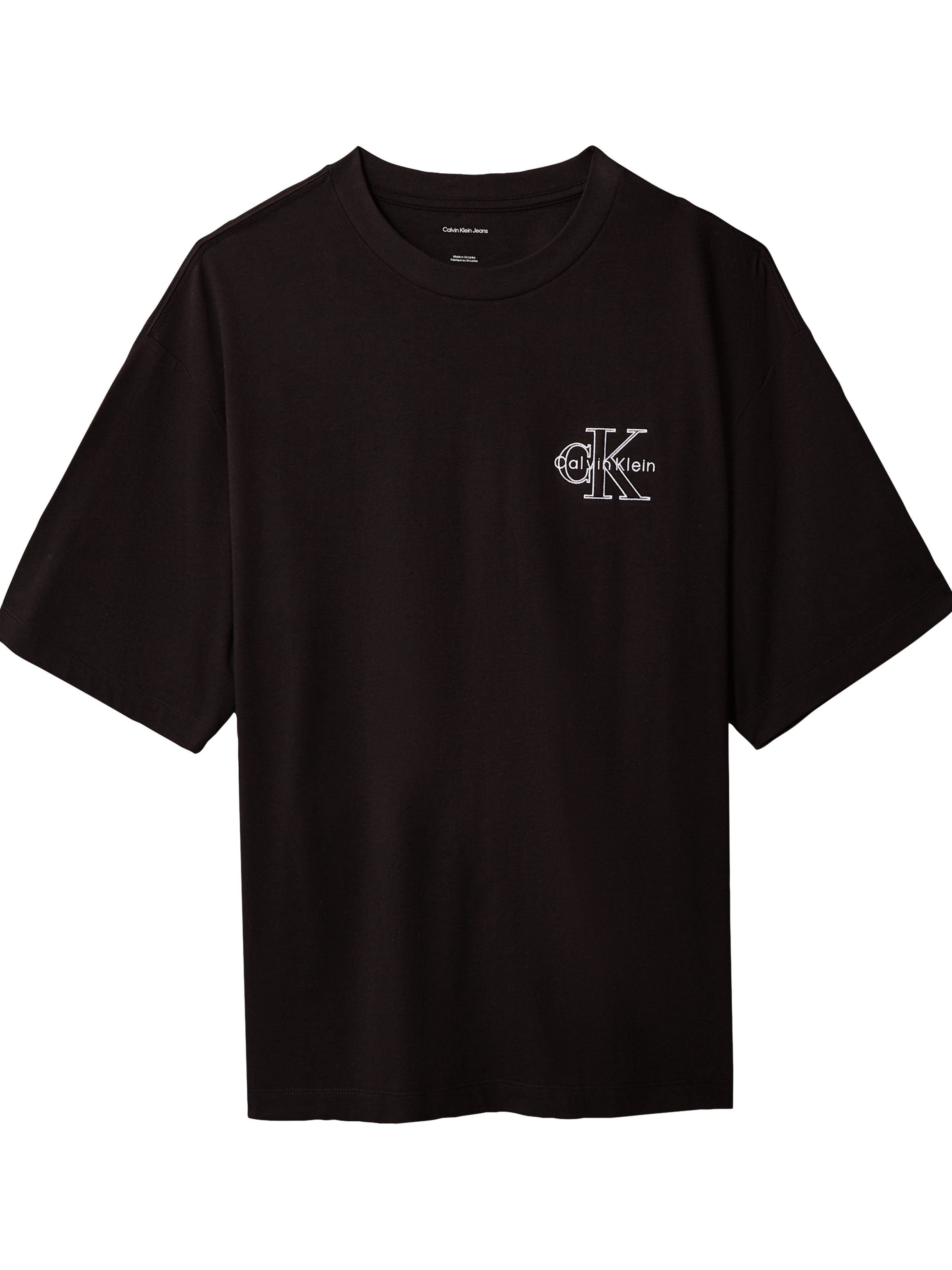 Calvin Klein T-shirt A- SS REL SEASONAL MONOLOGO TEE