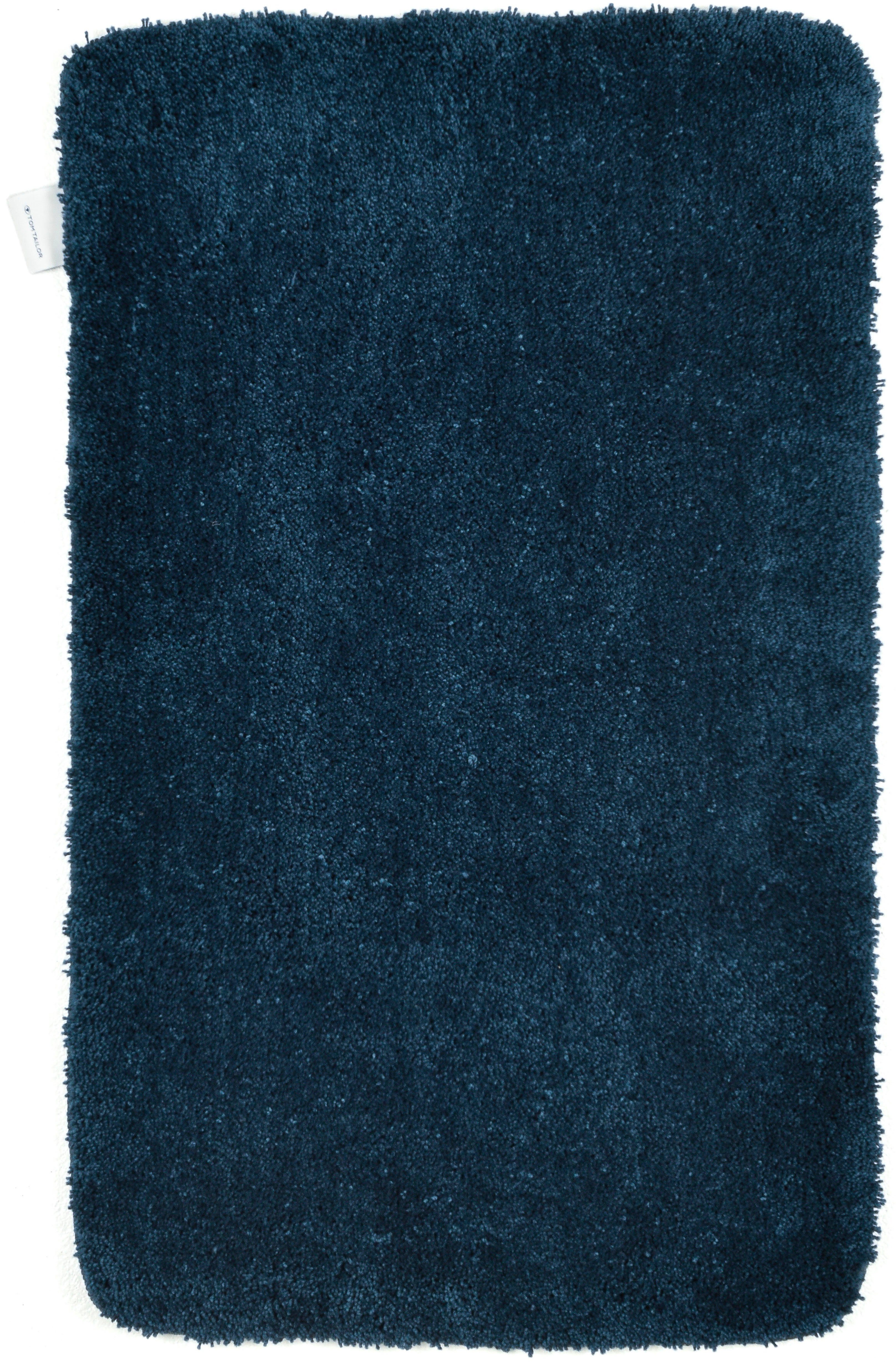 Tom Tailor Badmat Cozy Bath UNI Badmat, effen kleuren, rechthoekig, rond en ovaal verkrijgbaar (1 stuk)