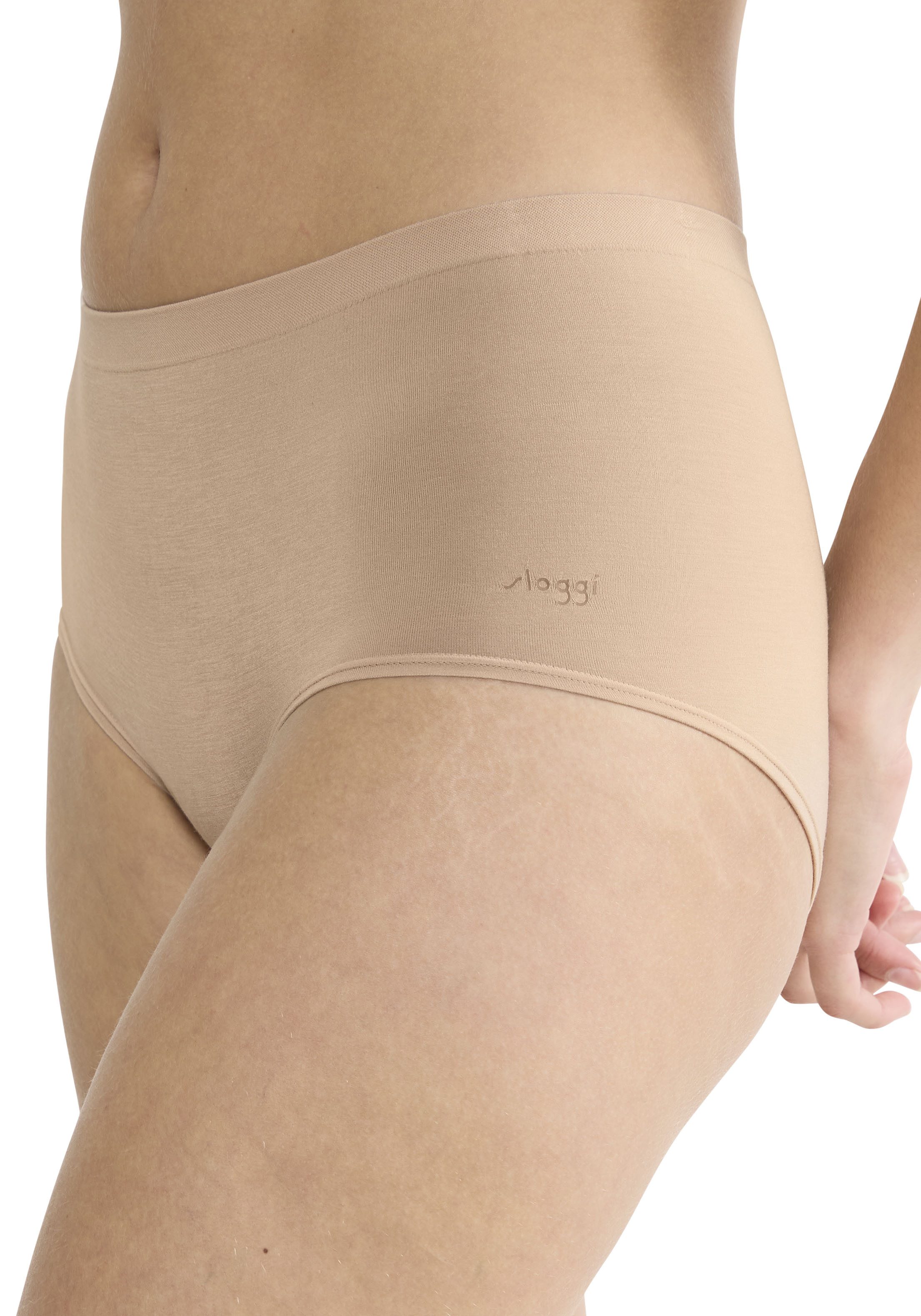 Sloggi High-waist-slip GO Sense Santoni rondbreisel (Set van 2)