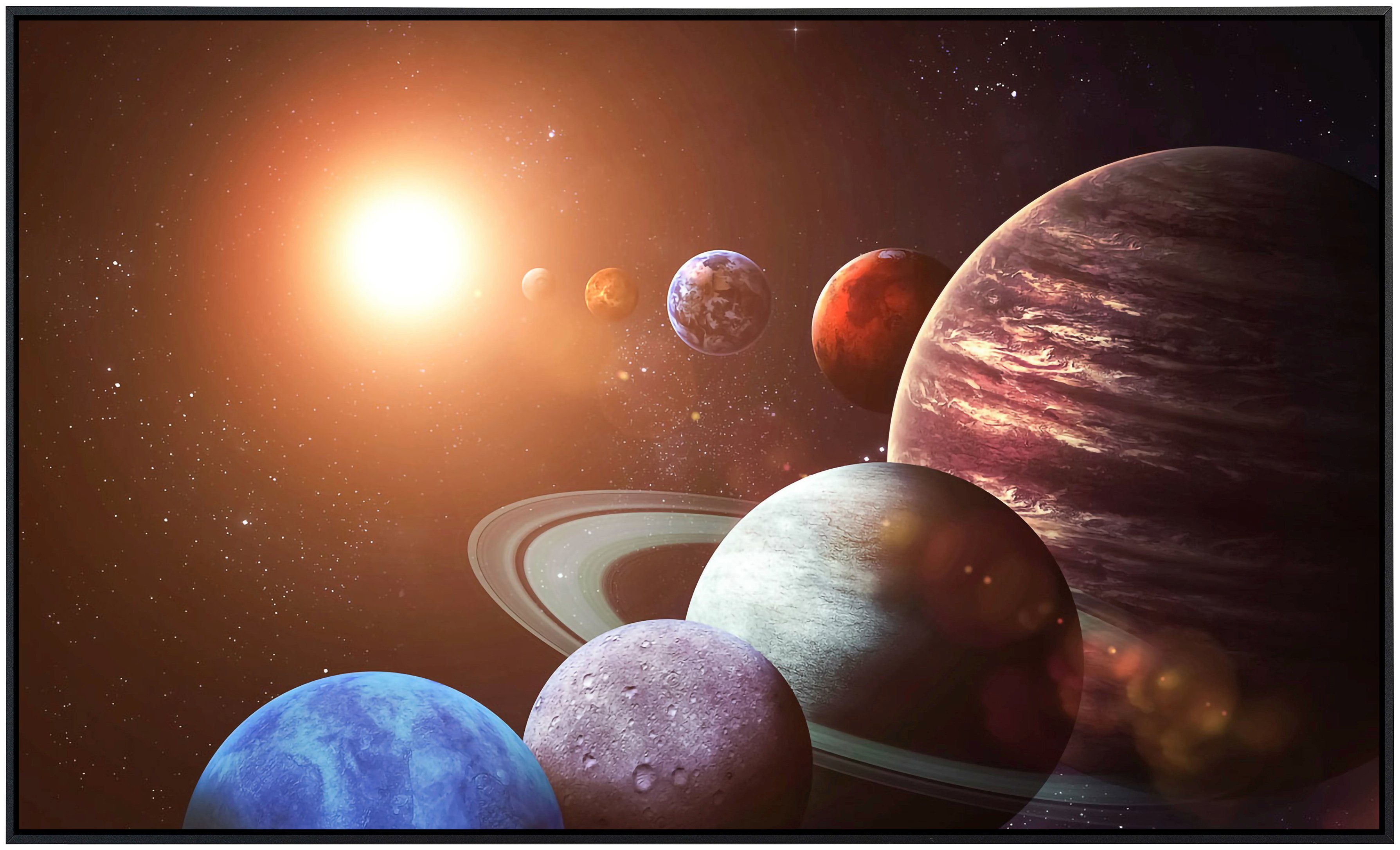 Papermoon Infraroodverwarming Planeten zeer aangename stralingswarmte