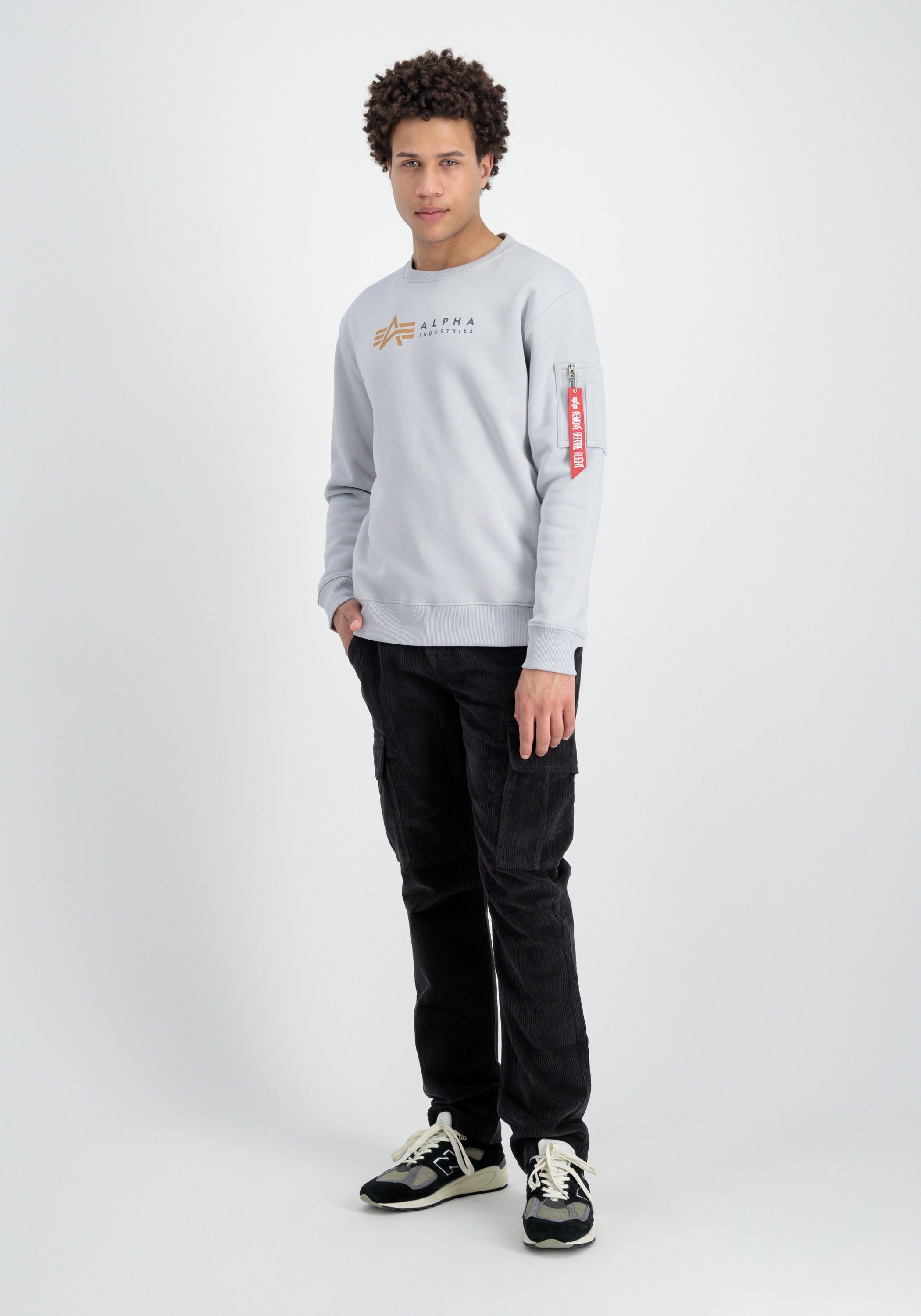 Alpha Industries Sweater Men Sweatshirts Alpha Label Sweater
