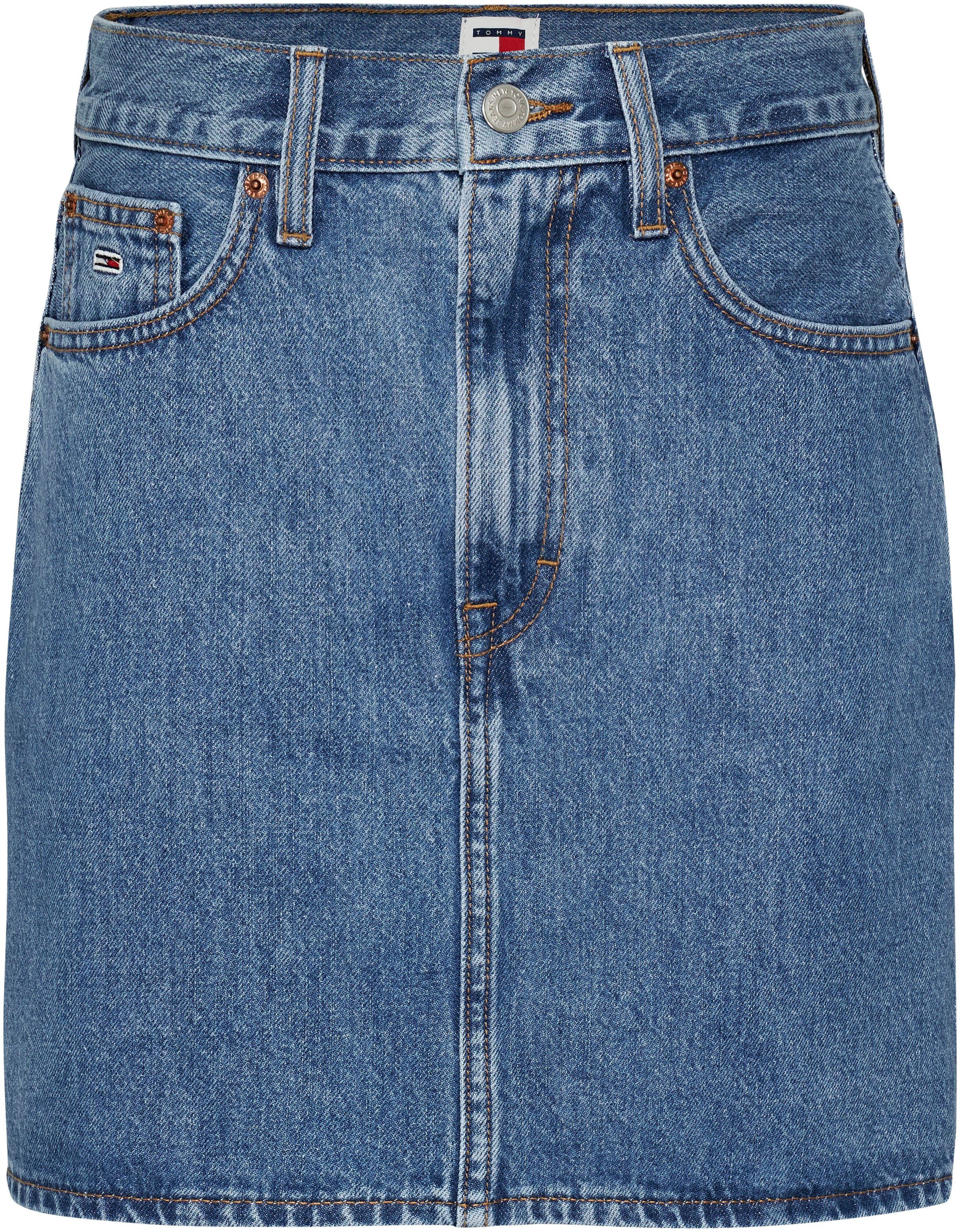 Tommy Jeans Curve Jeans rok CRV MOM UH SKIRT BH0034