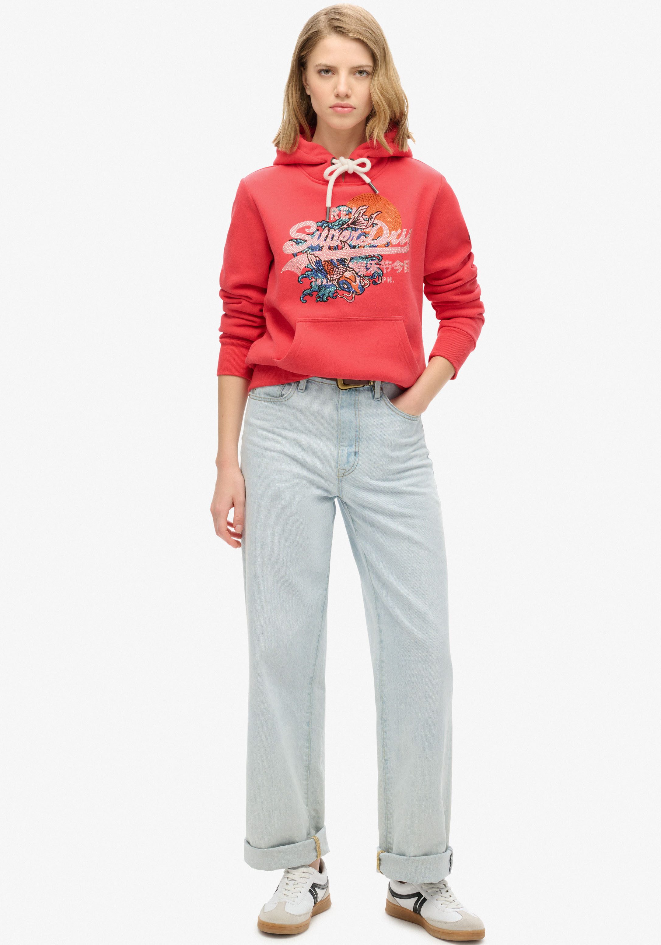 Superdry Hoodie TOKYO VL GRAPHIC HOODIE