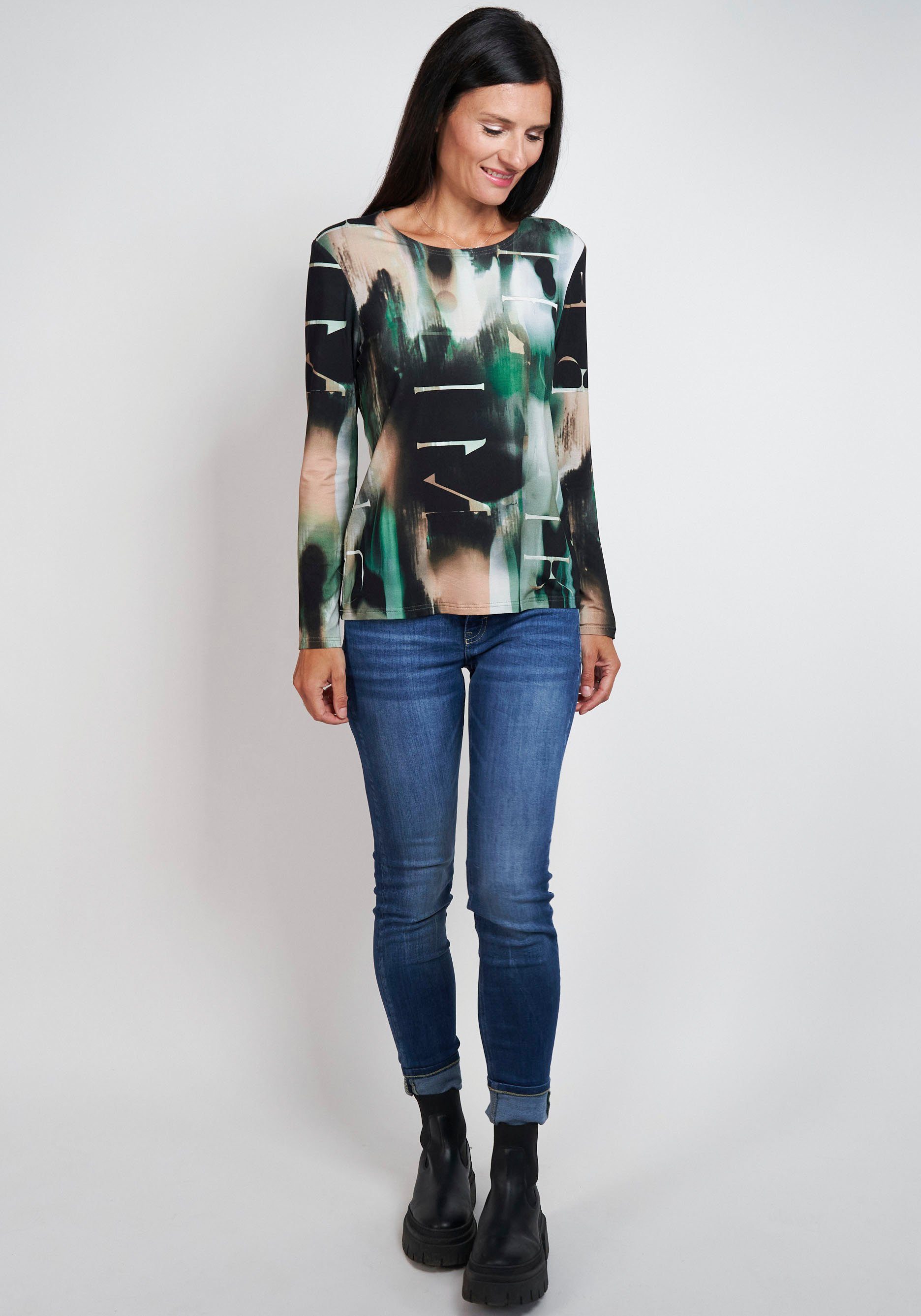 Seidel Moden Shirt met lange mouwen Made in Germany