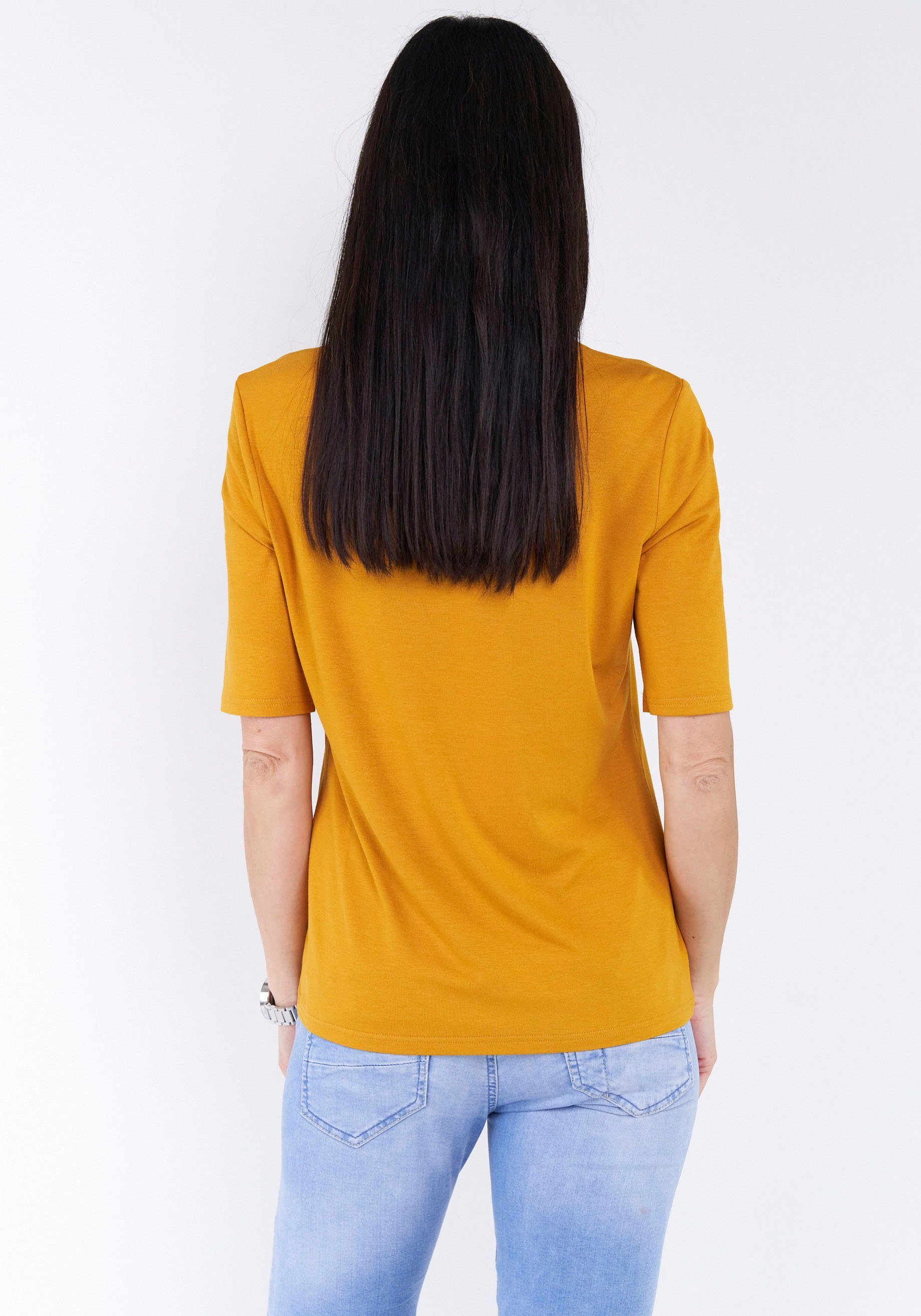 Seidel Moden T-shirt met ronde hals, made in germany