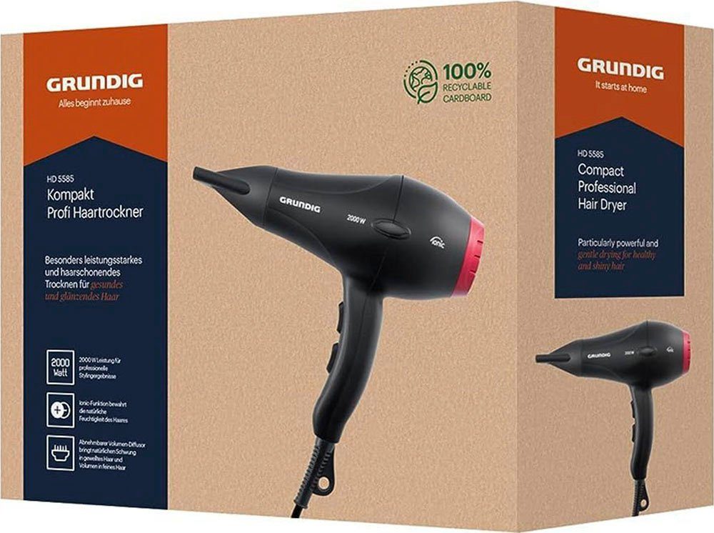 Grundig Haardroger HD 5585 met ionische functie