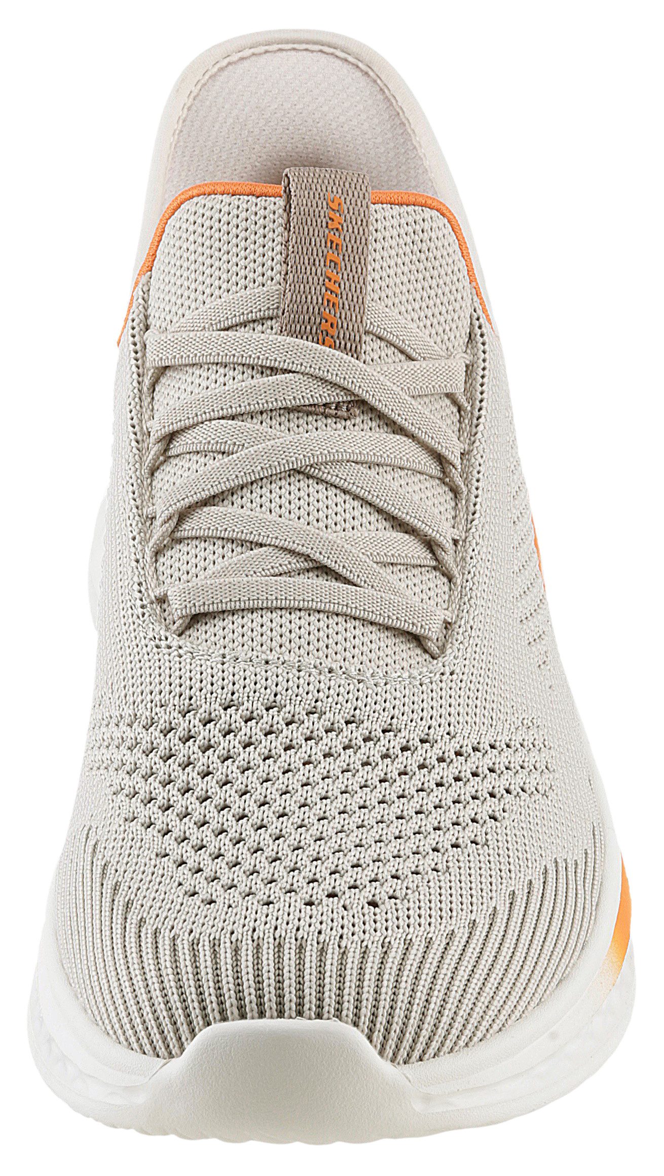 Skechers Slip-on sneakers SLADE-QUINTO slipper, vrijetijdsschoen met subtiele contrastafwerking