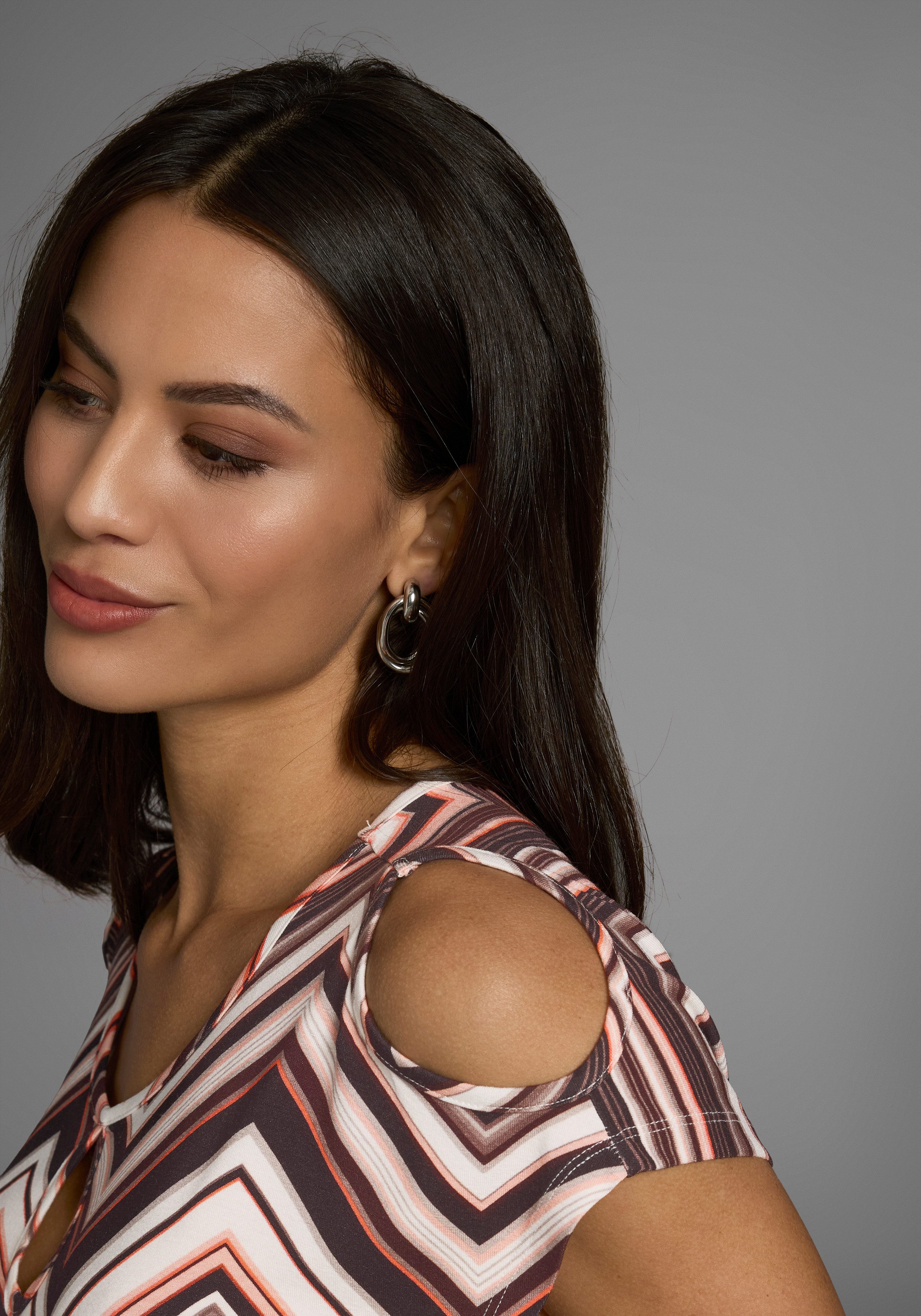 Laura Scott Shirt met ronde hals