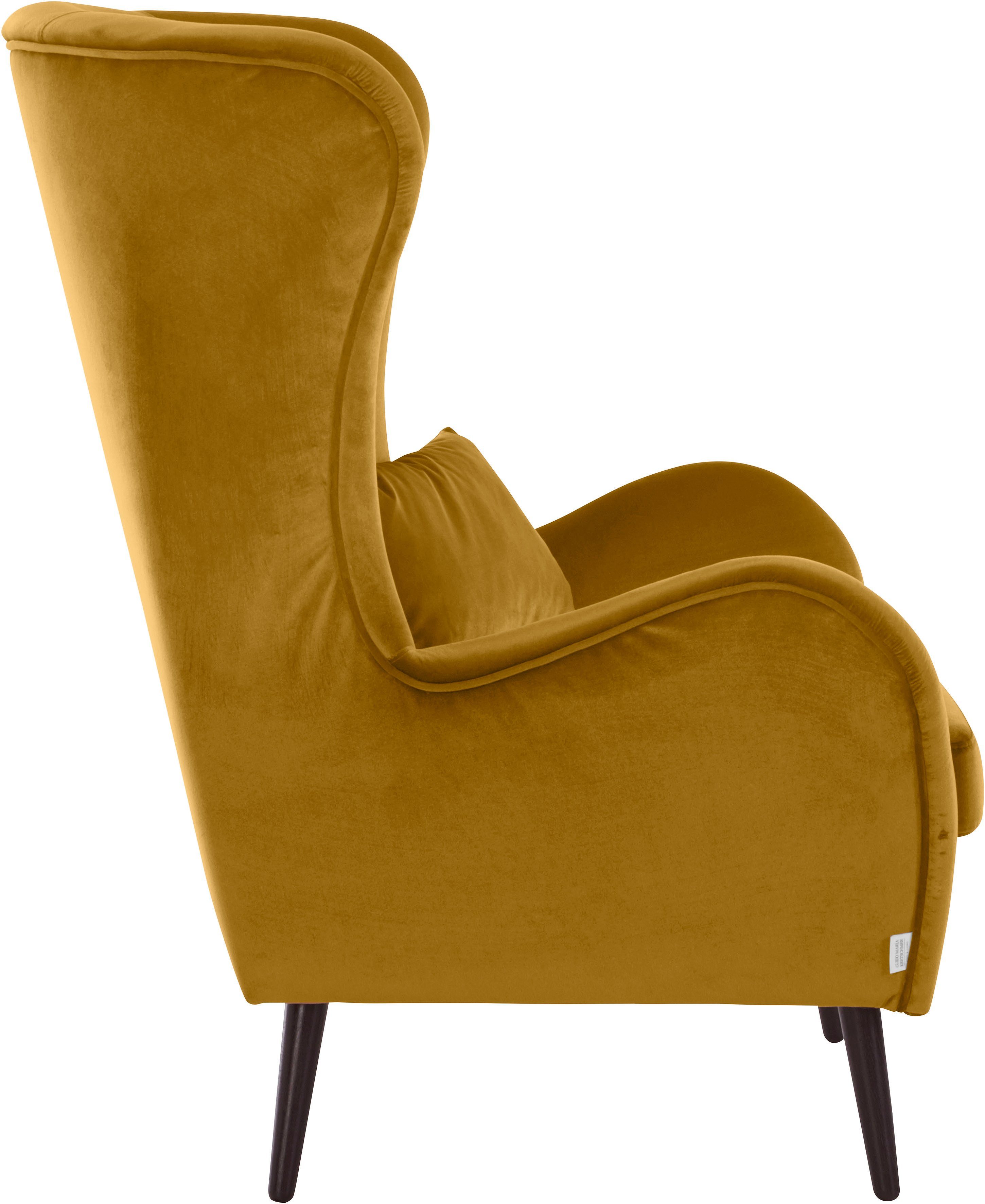 Guido Maria Kretschmer Home&Living Fauteuil Salla ook in imitatiebont en fijn corduroy, veel bekledingsopties, oorfauteuil (set)