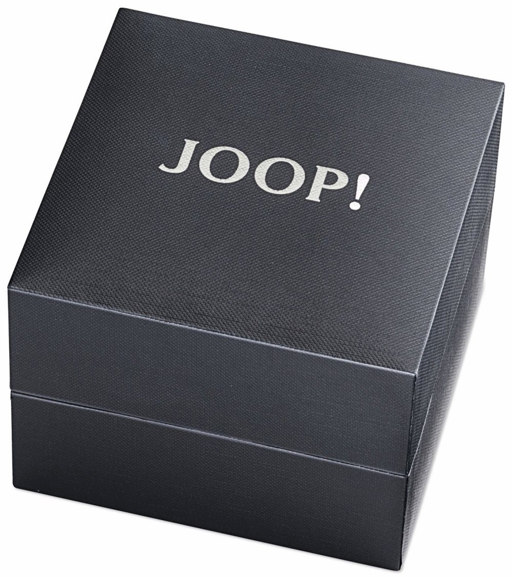 Joop! Kwartshorloge Armbandhorloge, herenhorloge, analoog, datum, roestvrij staal armband