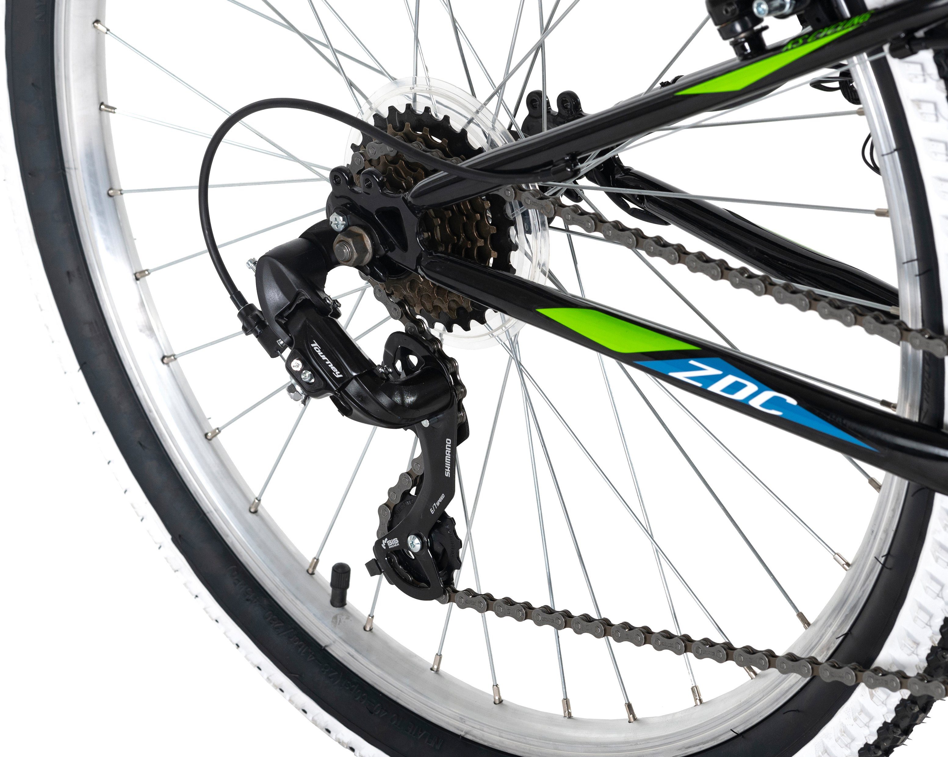KS Cycling Mountainbike Zodiac voor dames en heren, kettingversnelling