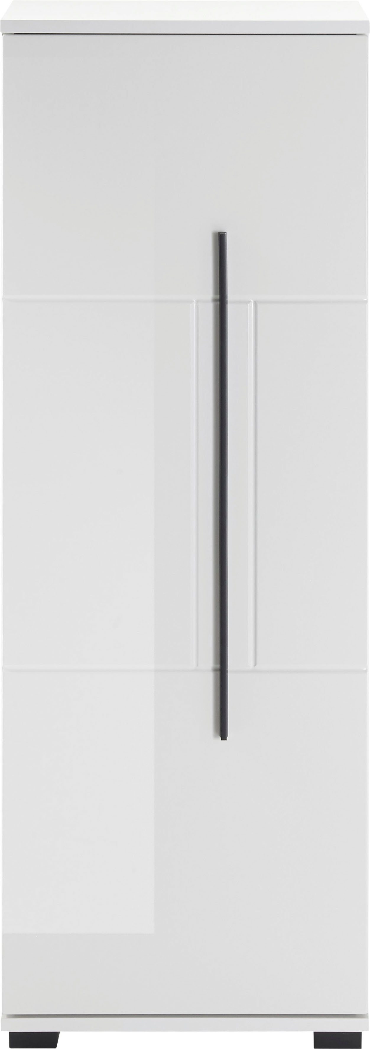 INOSIGN Halfhoge kast Cantara, badkamerkast in hoogglans wit, kast in modern ontwerp
