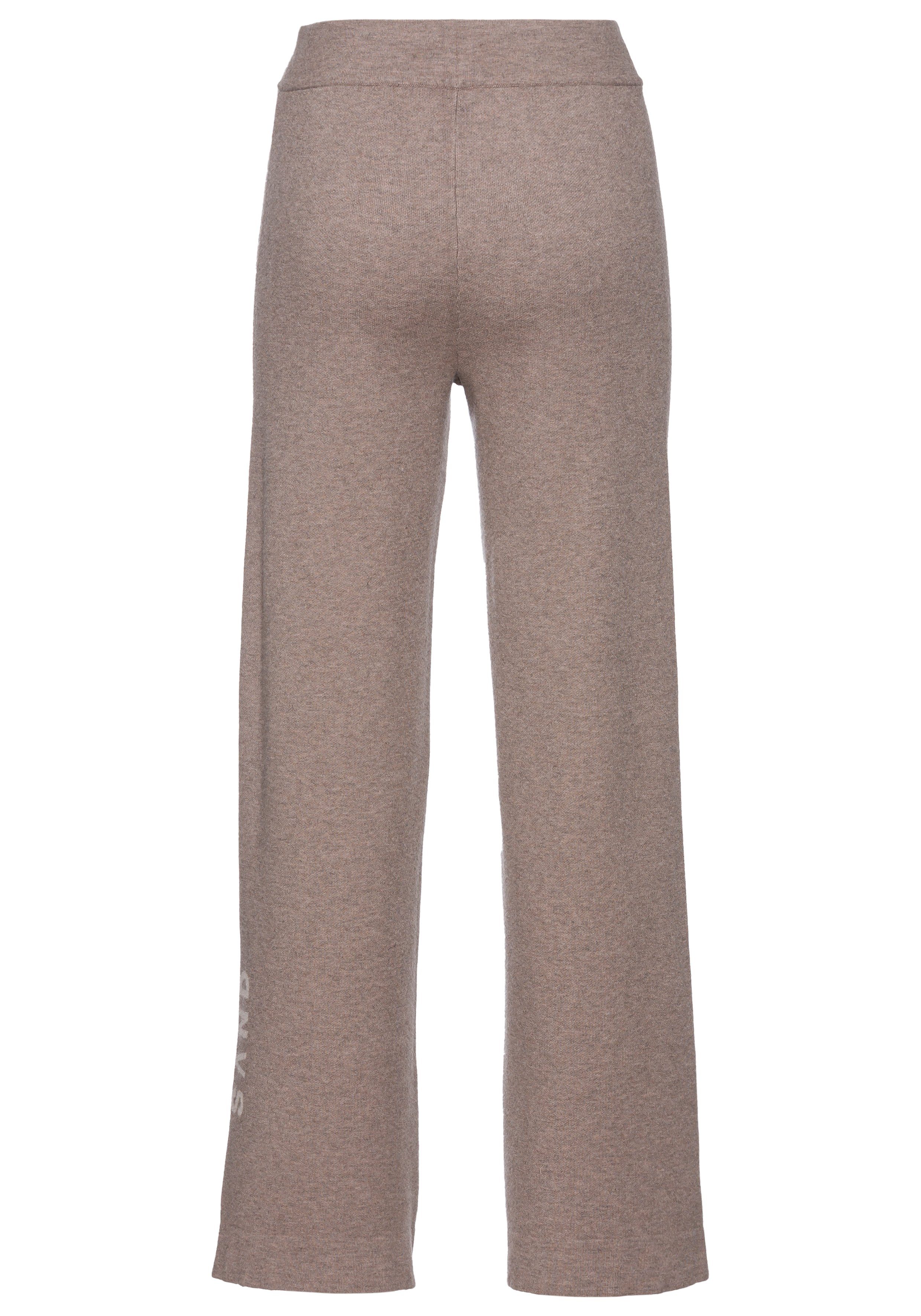 Elbsand Tricotbroek Loungebroek relaxbroek van zacht hoogwaardig breiwerk loungewear