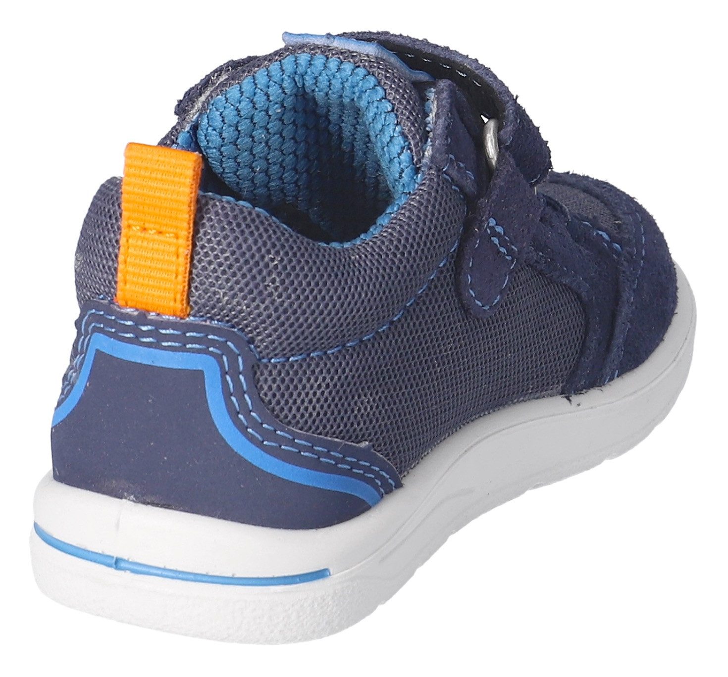 PEPINO by RICOSTA Babyschoentjes Ebbo WMS: gemiddeld , veterschoen met wms-systeem, retro-look, maat sjabloon te downloaden
