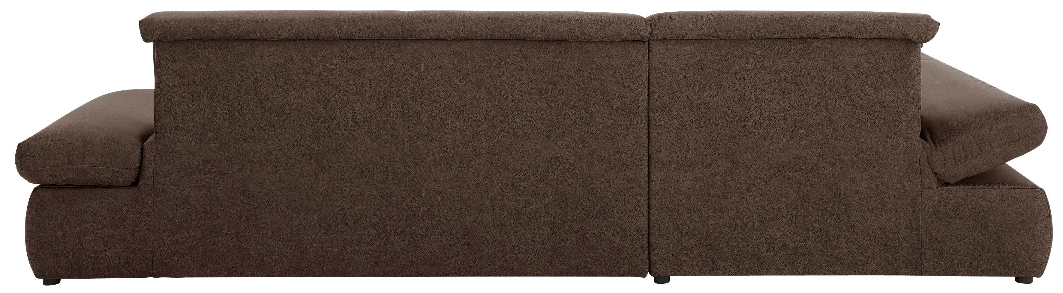 INOSIGN Hoekbank Avesa L-vorm Naar keuze met armleuningverstelling en slaapfunctie, bxdxh: 300x172x80cm