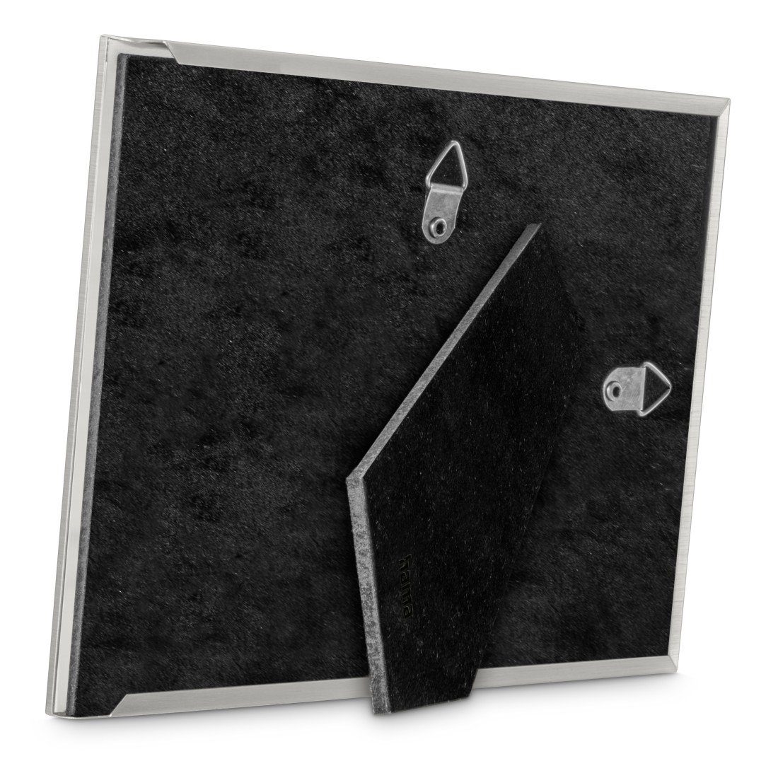Hama Fotolijstje Fotolijst 10 x 15 cm voor 1 foto, om op te hangen en te plaatsen, zilverkleur (1 stuk)