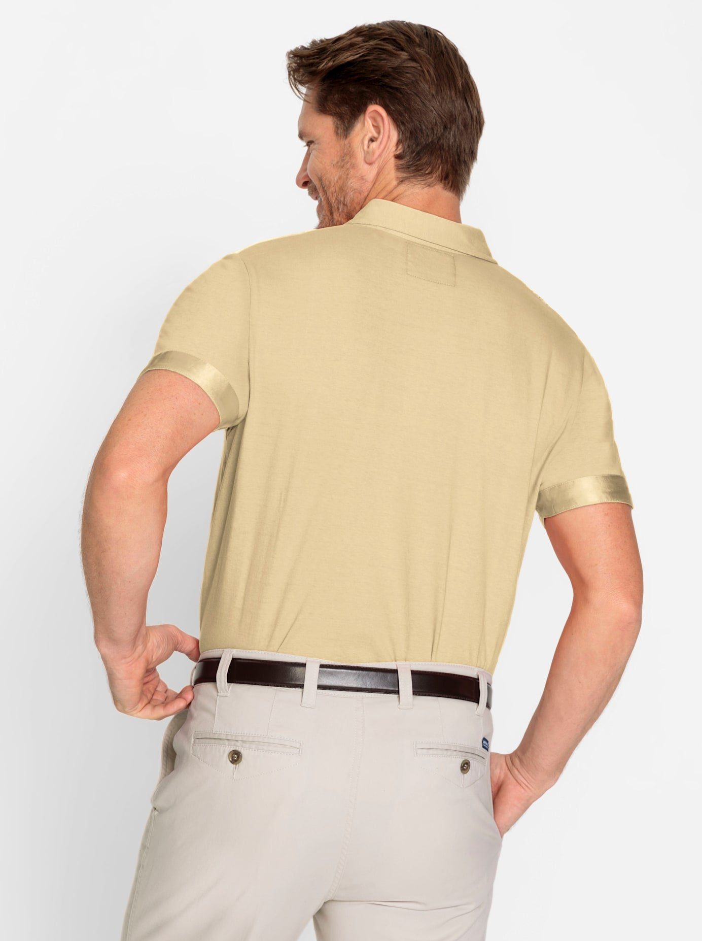 Marco Donati Shirt met korte mouwen Poloshirt met korte mouwen (1-delig)