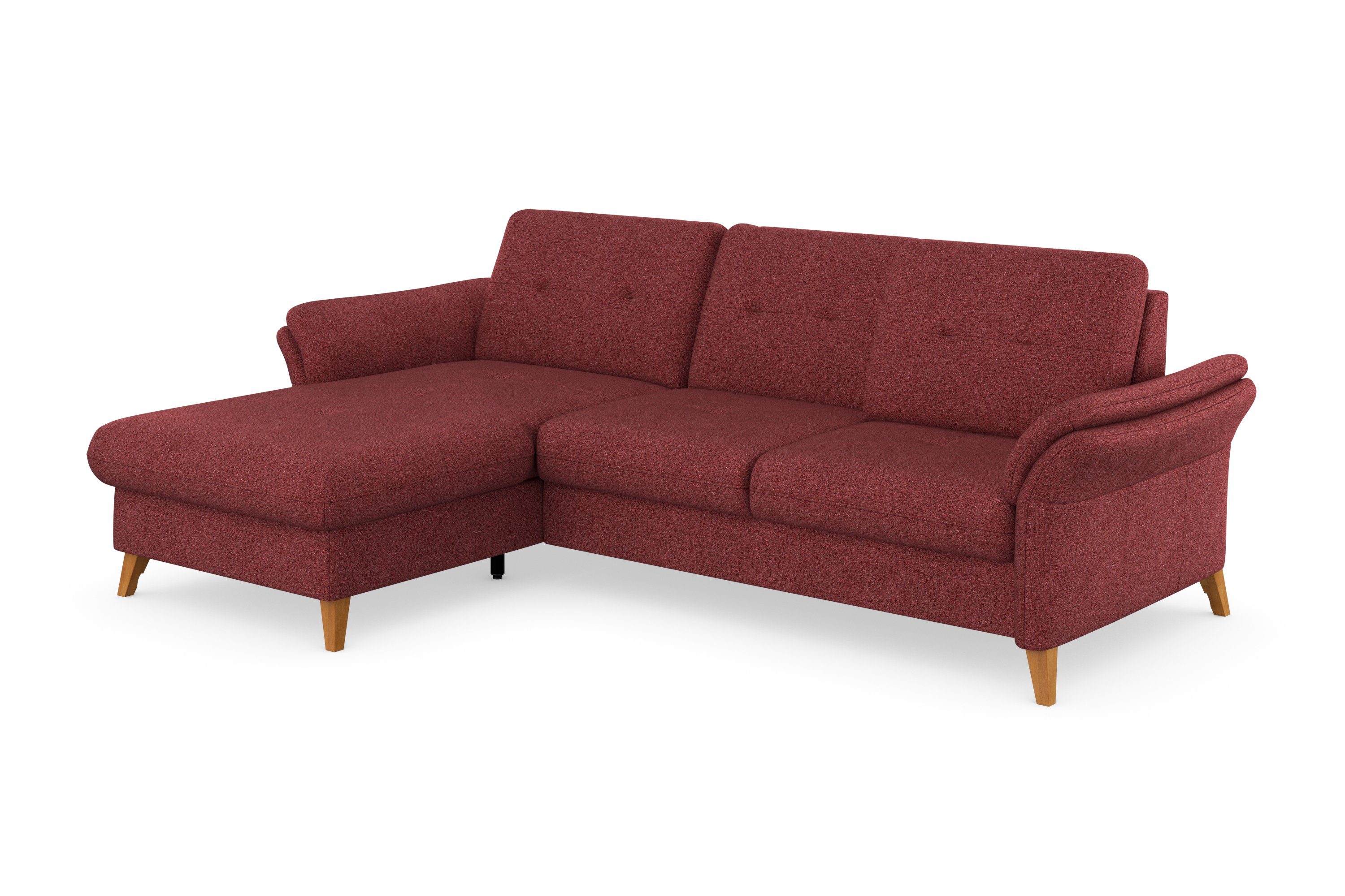 sit&more Hoekbank Göteborg Zitdiepteverstelling en binnenvering, naar keuze met slaapfunctie