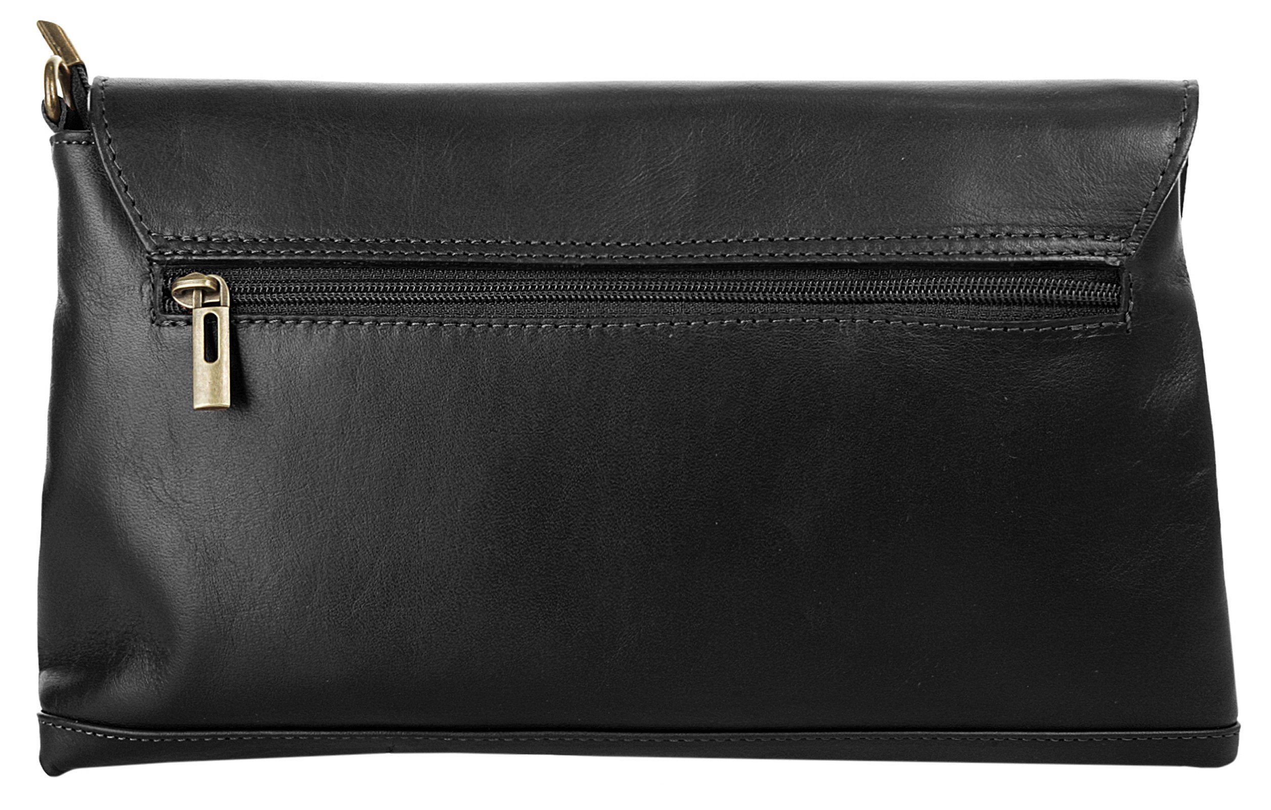 Cluty Avondtasje echt leer, made in italy