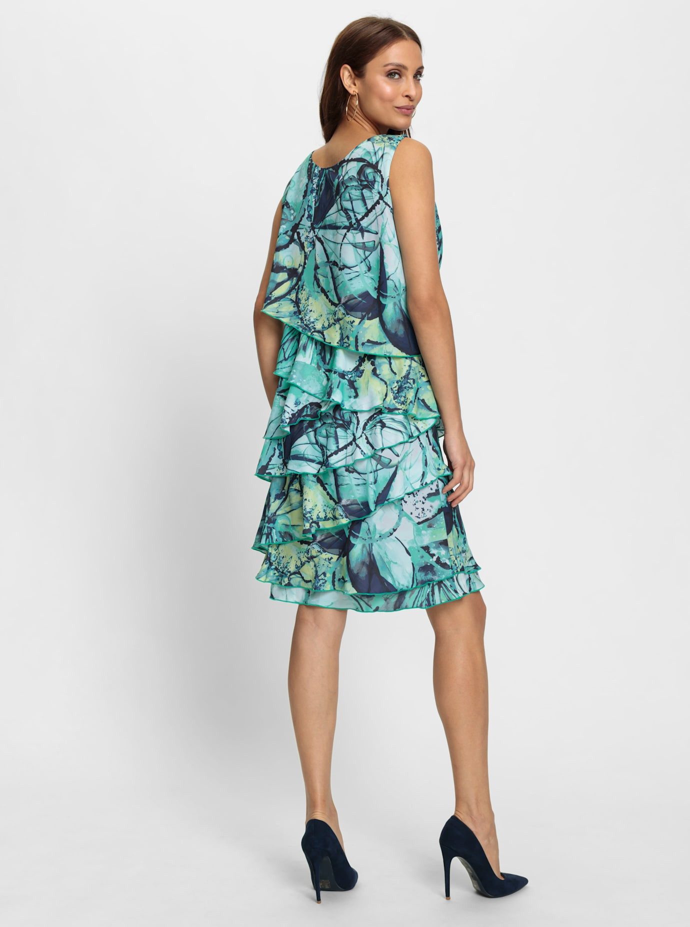 Lady Zomerjurk Volant jurk
