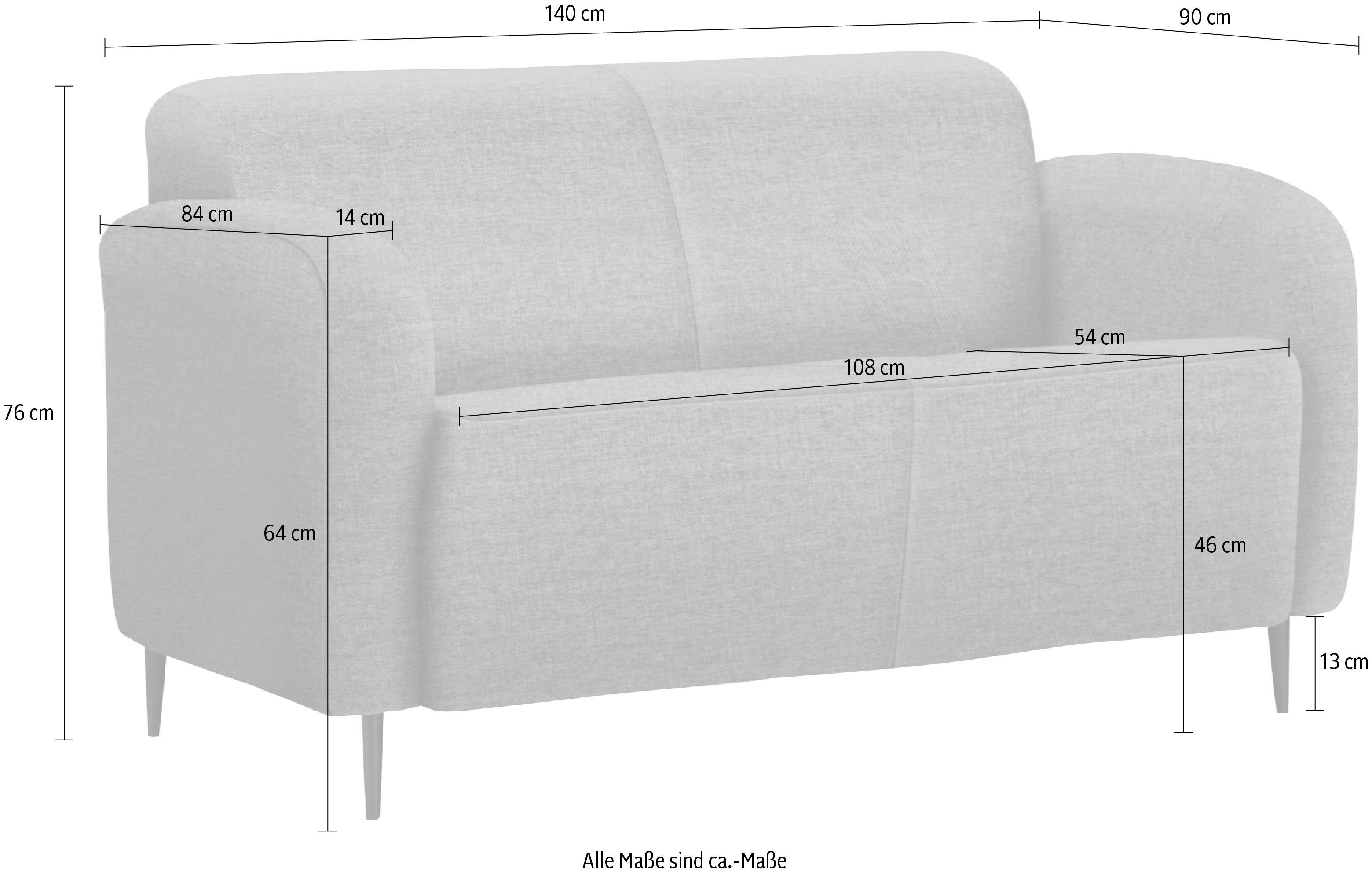 INOSIGN 2-zitsbank Marron
