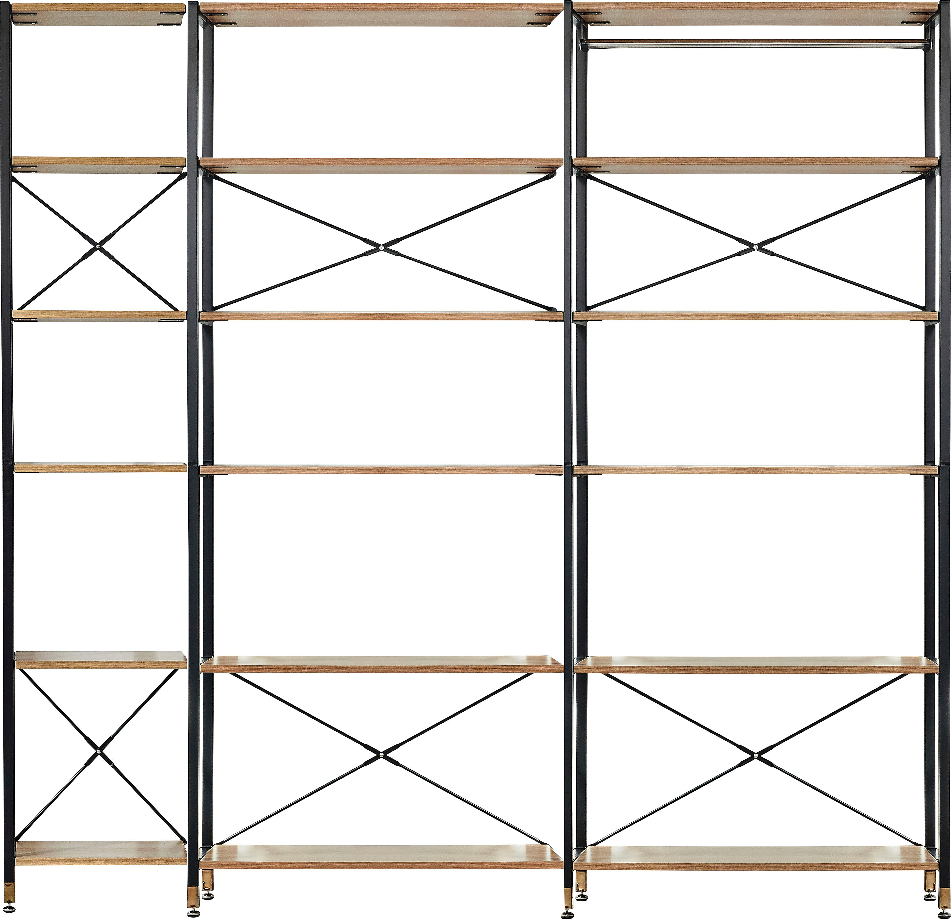 Home affaire Multifunctionele kast MDF met acacia decor open kasten