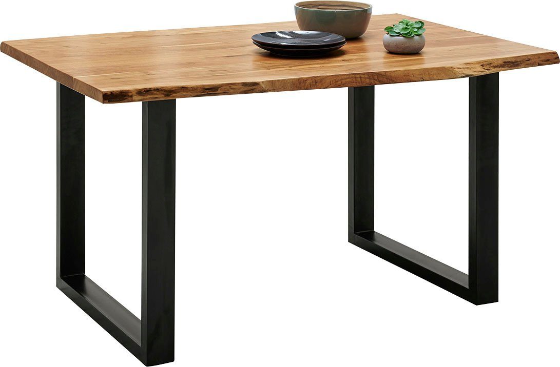 Paroli Eettafel PARDIS Massief acacia hout, in drie breedtes eettafels bruin