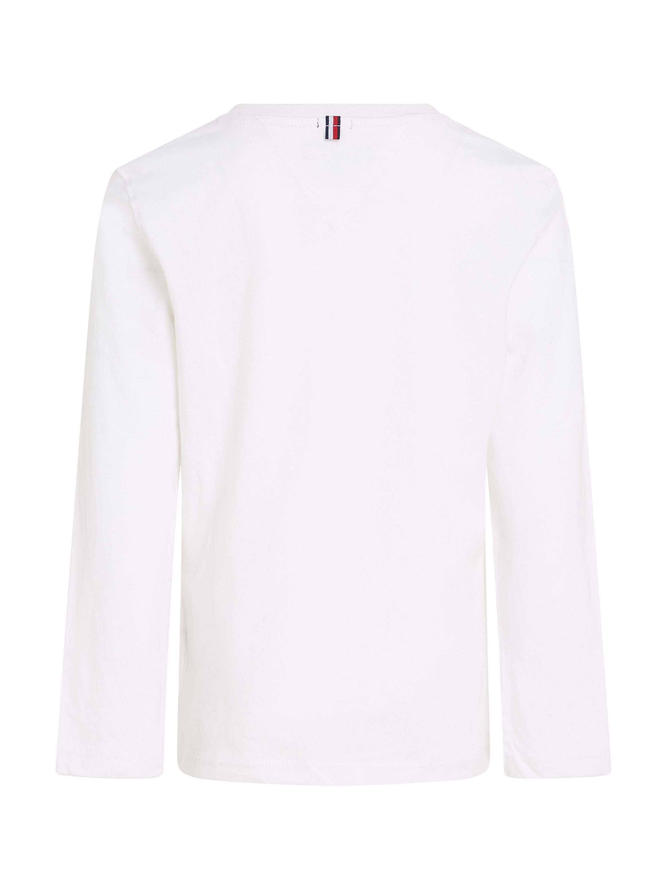 Tommy Hilfiger Shirt met lange mouwen BOYS BASIC CN KNIT L/S met tommy hilfiger logo-vlag