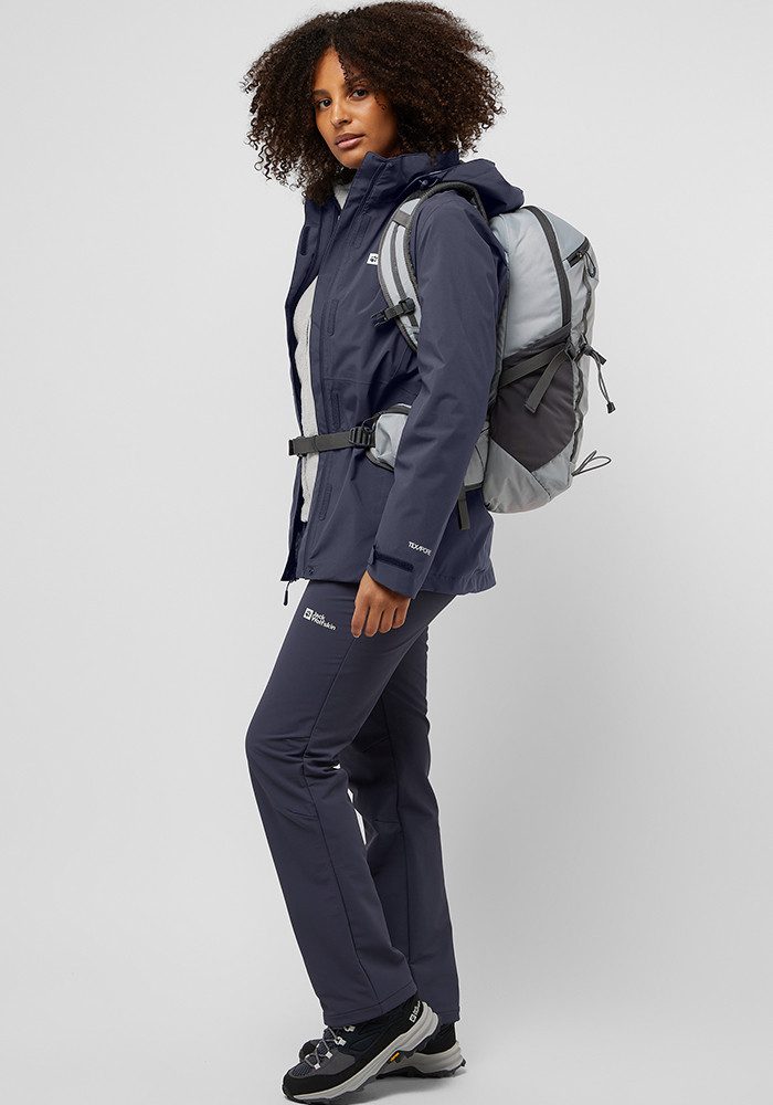Jack Wolfskin Functioneel 3-in-1-jack ROTWAND 3IN1 JKT W