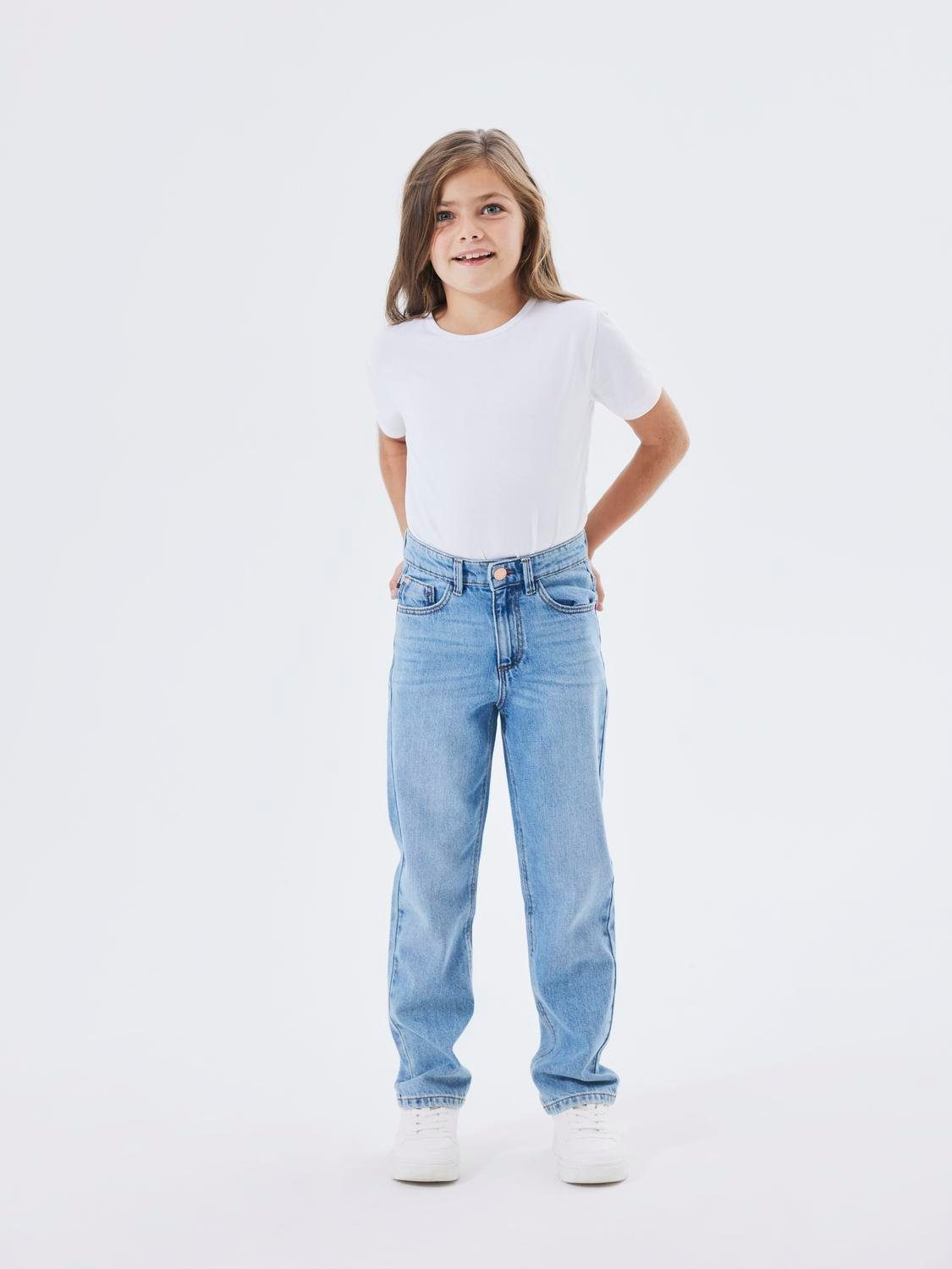 Name It Straight jeans NKFROSE HW STRAIGHT JEANS 9222-BE NOOS