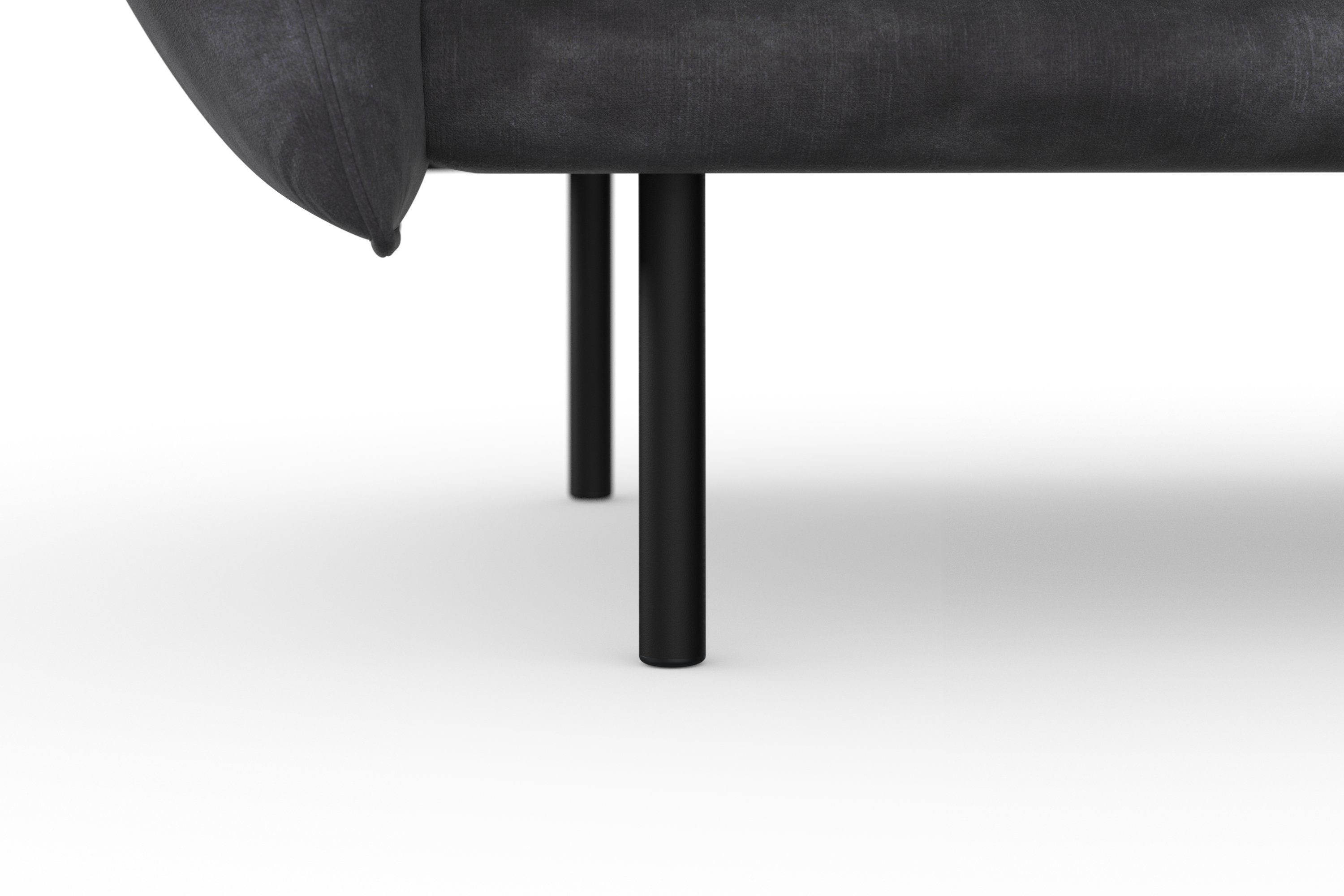andas 2-zitsbank Stine Bijzonder design door kussen-look en opstaande naad, by Morten Georgsen