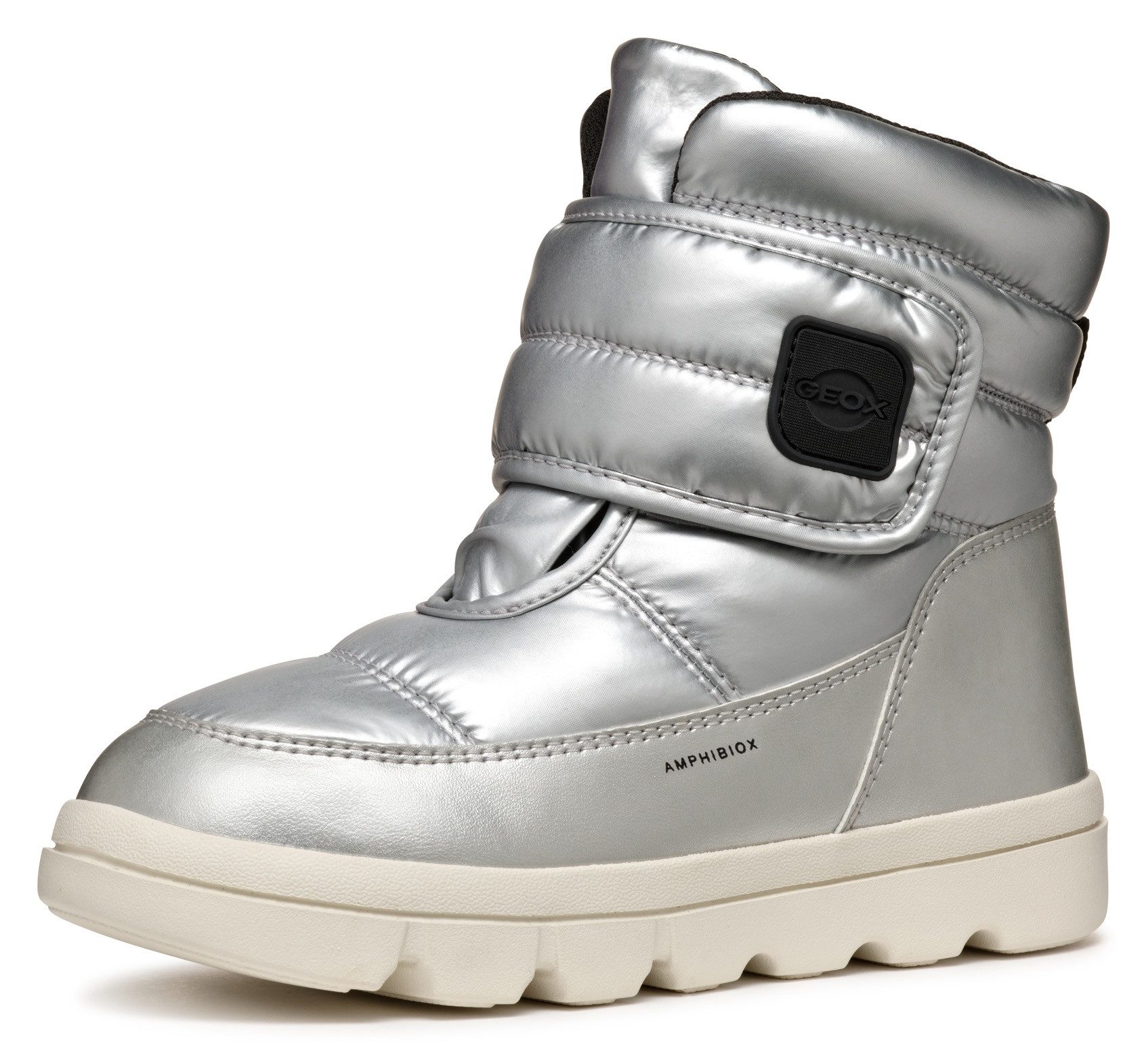 Geox Winterlaarzen J WILLABOOM GIRL B A Klittenbandlaarzen, babylaarzen sneeuwlaarzen met plateausool