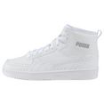 puma sneakers puma rebound joy met een hoge schacht wit