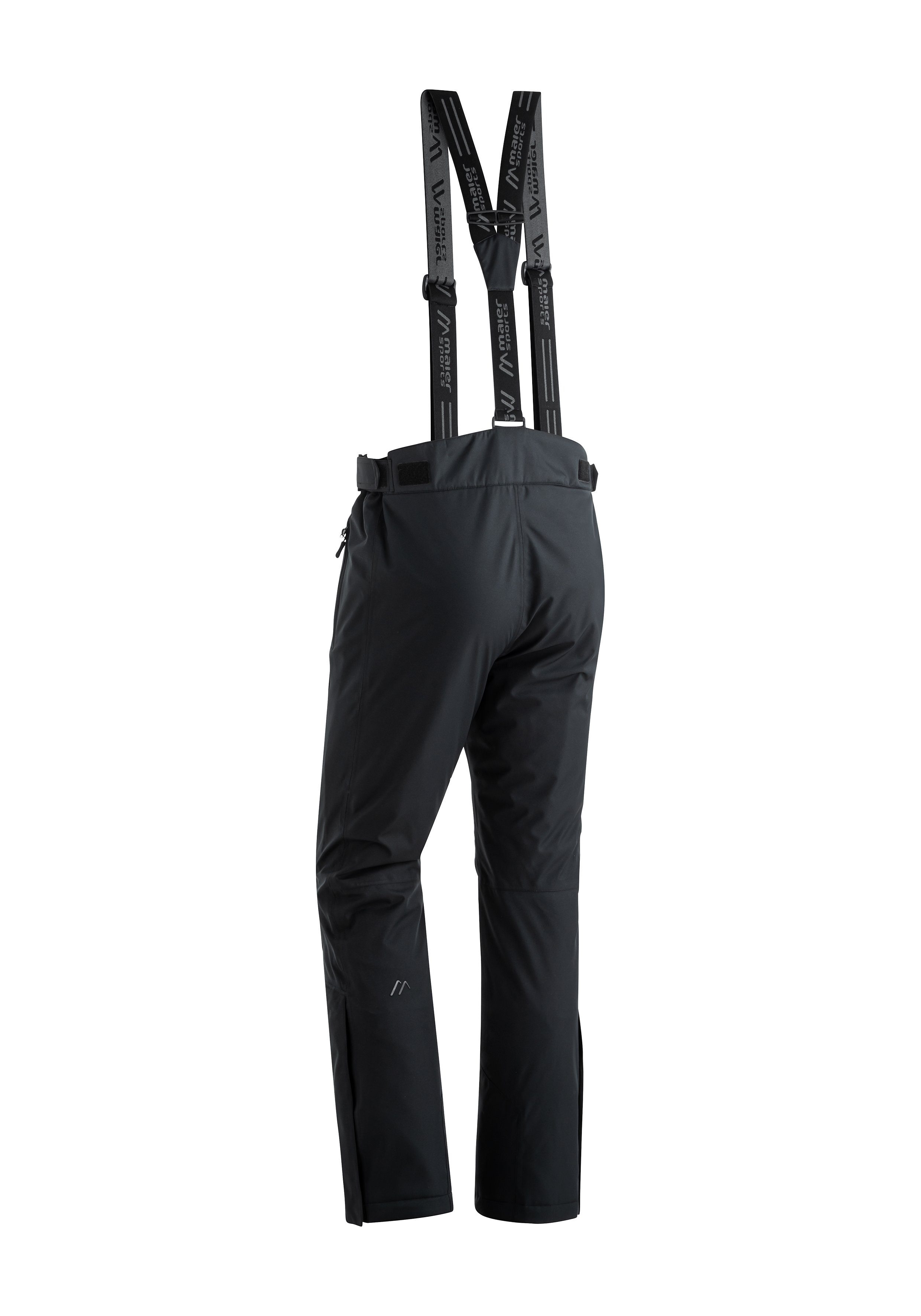Maier Sports Skibroek Joscha slim Heren sneeuwbroek met bretels, wind/waterdicht, slim fit