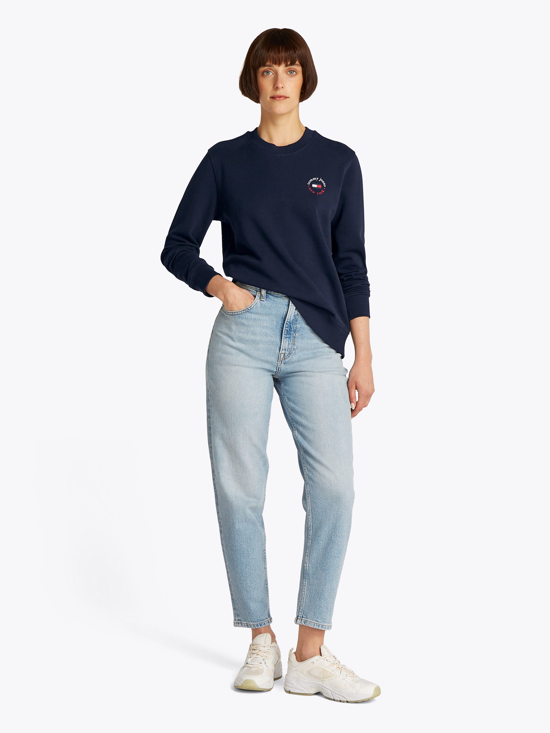 TOMMY JEANS Sweatshirt TJW REG ESSENTIAL LOGO 2 CREW
