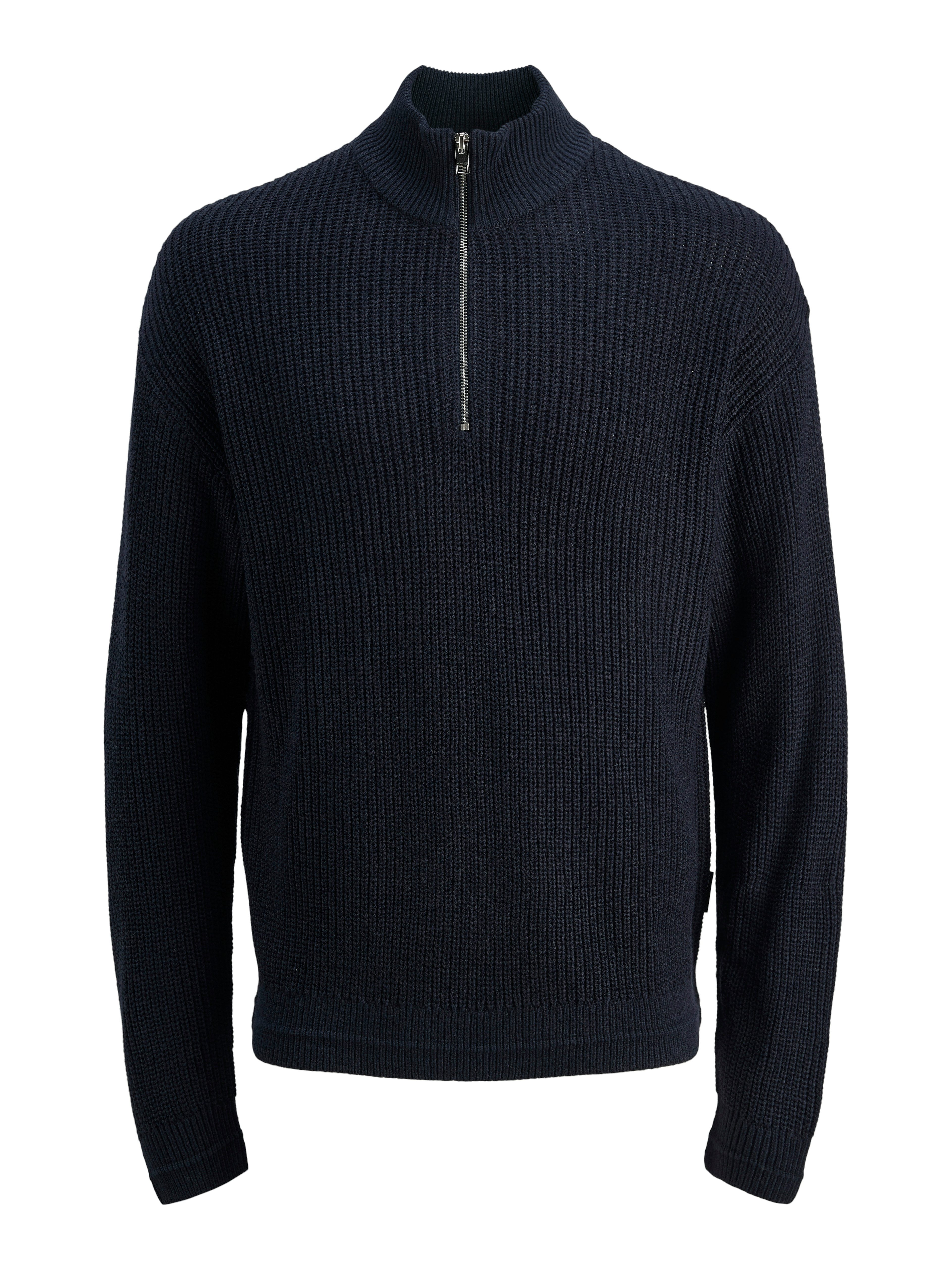 Jack & Jones Schipperstrui JJKAITO KNIT HALF ZIP BF